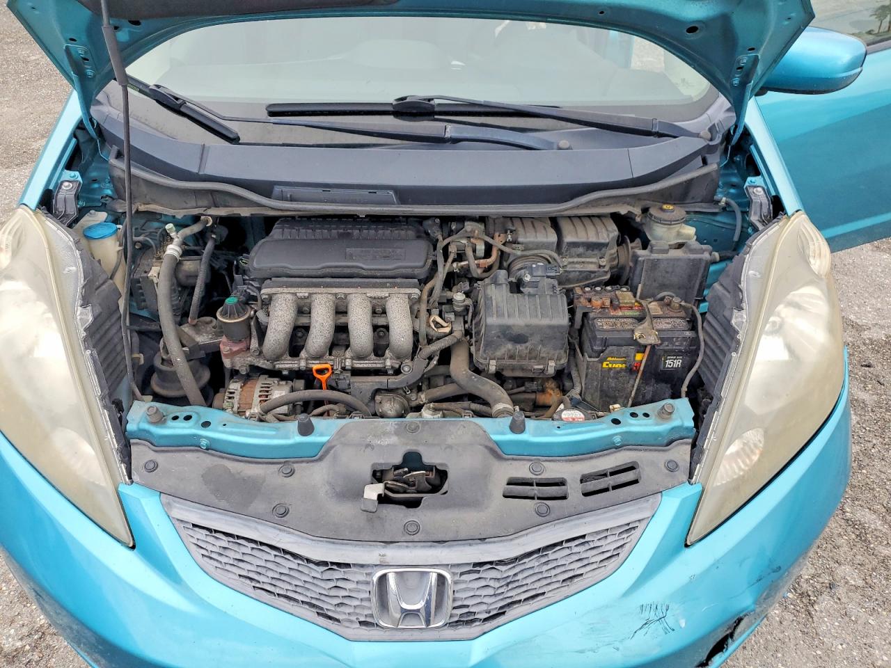 2012 Honda Fit Бирюзовый vin: JHMGE8H38CC031818
