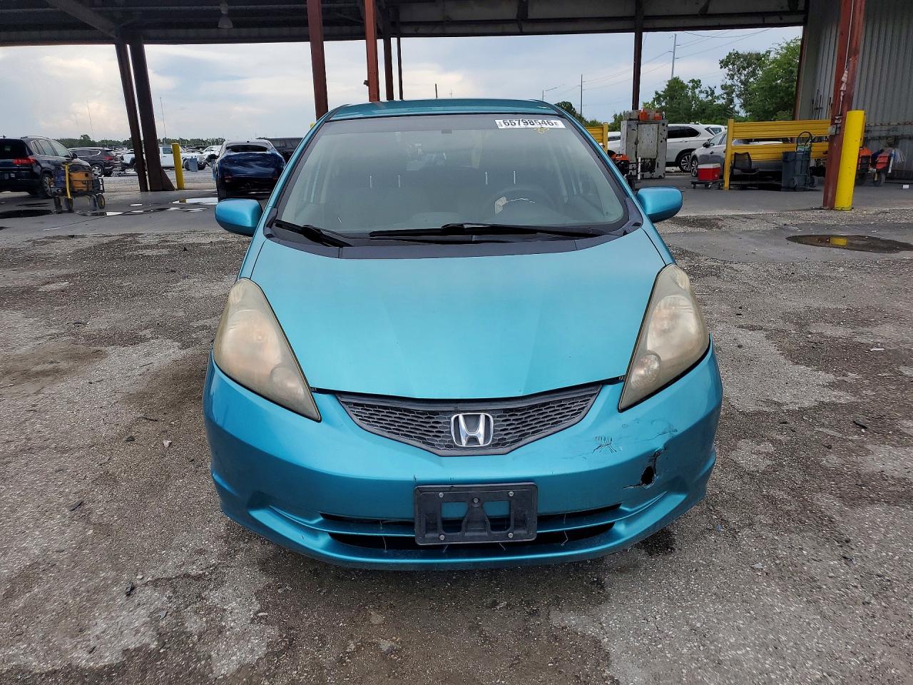 2012 Honda Fit Бирюзовый vin: JHMGE8H38CC031818