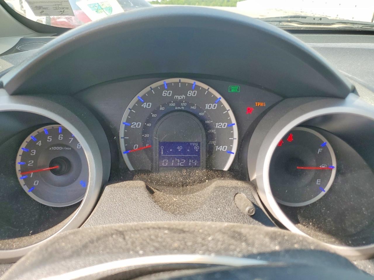 2012 Honda Fit Silver vin: JHMGE8H38CC039403