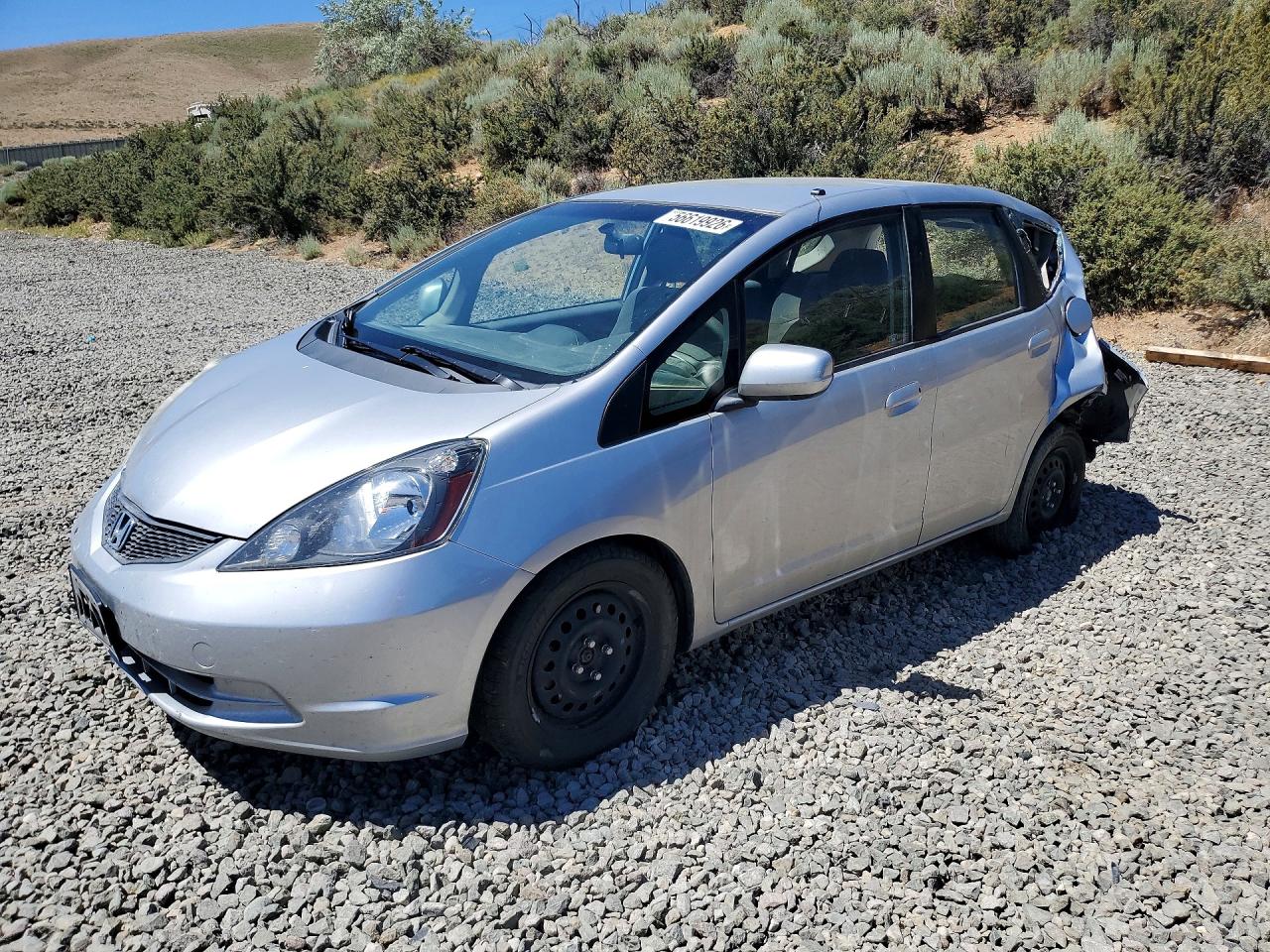 2012 Honda Fit Silver vin: JHMGE8H38CS000915