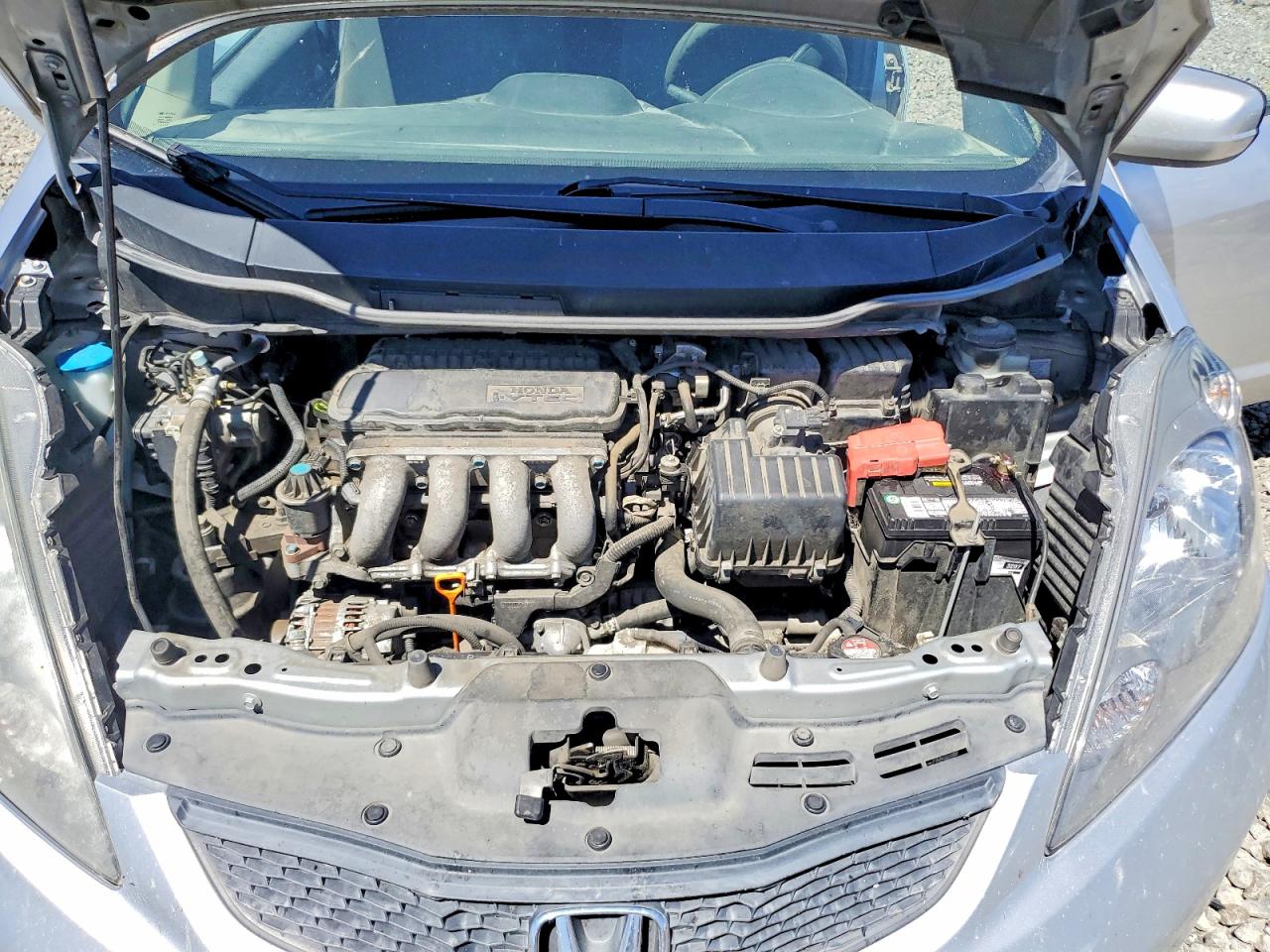 2012 Honda Fit Silver vin: JHMGE8H38CS000915