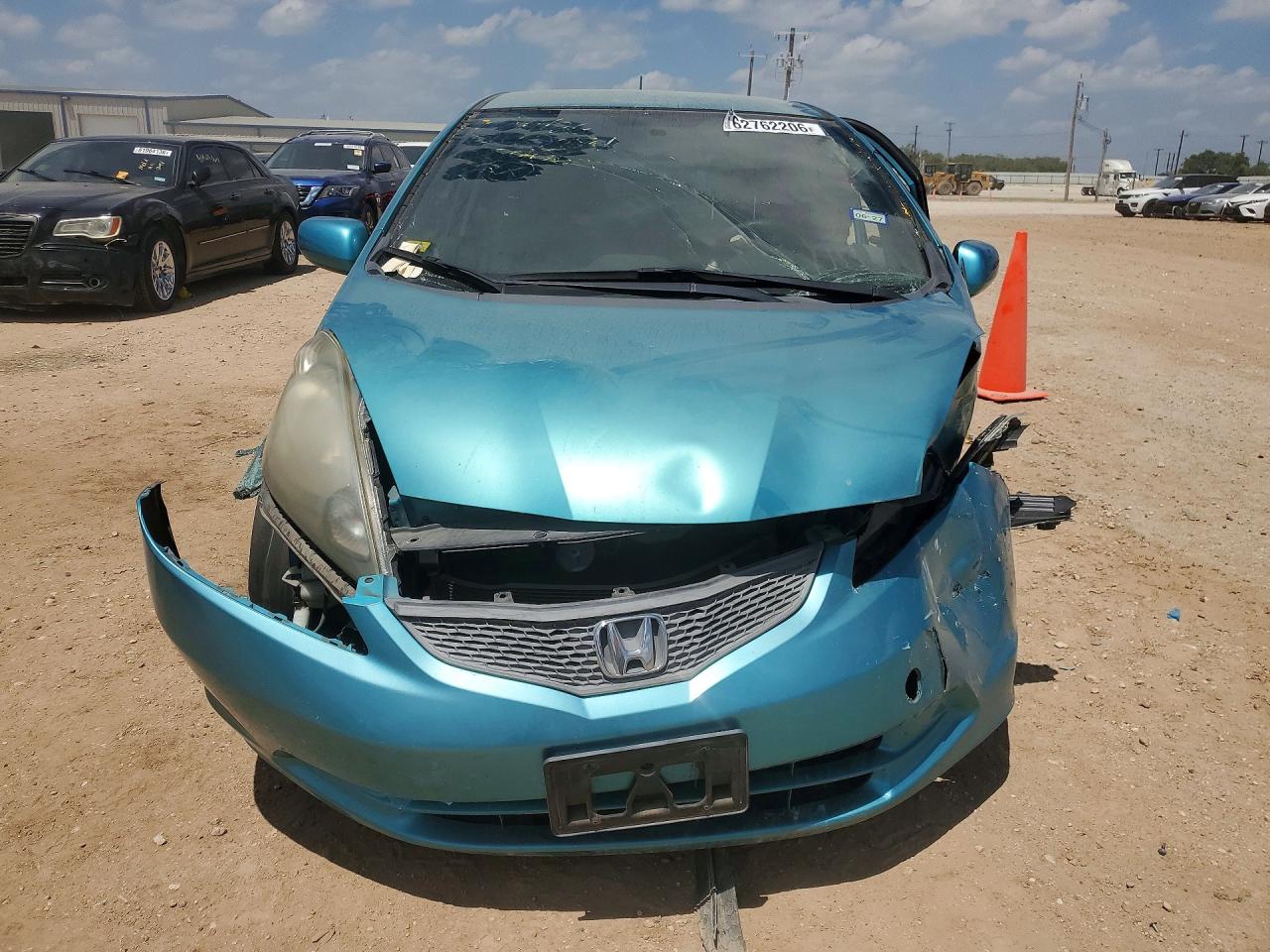 2013 Honda Fit Turquoise vin: JHMGE8H38DC025406
