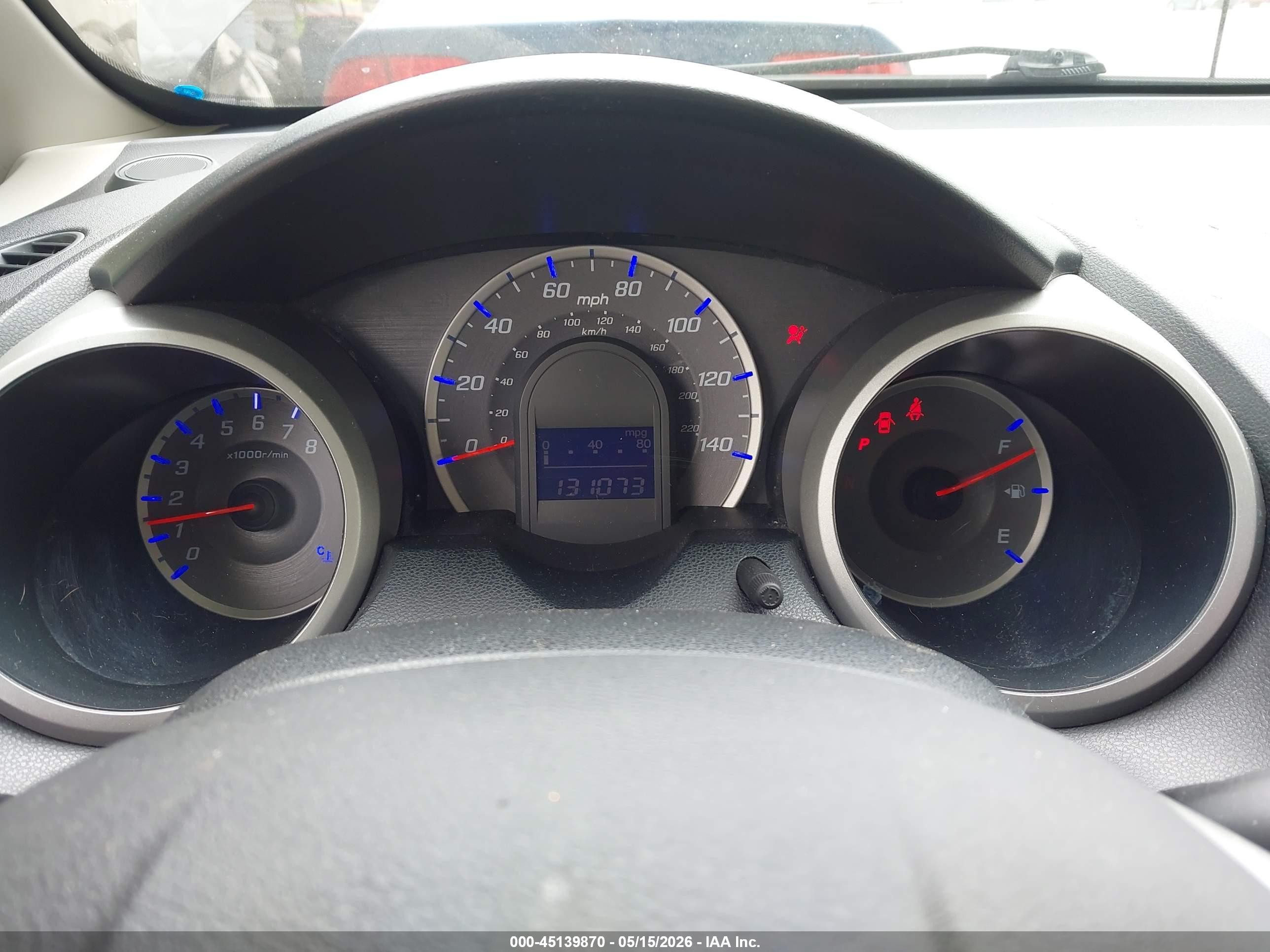 2013 Honda Fit   Gray vin: JHMGE8H38DC044506