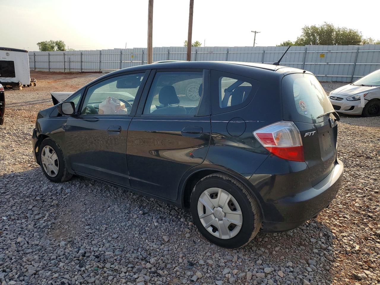 2013 Honda Fit Black vin: JHMGE8H38DC050399