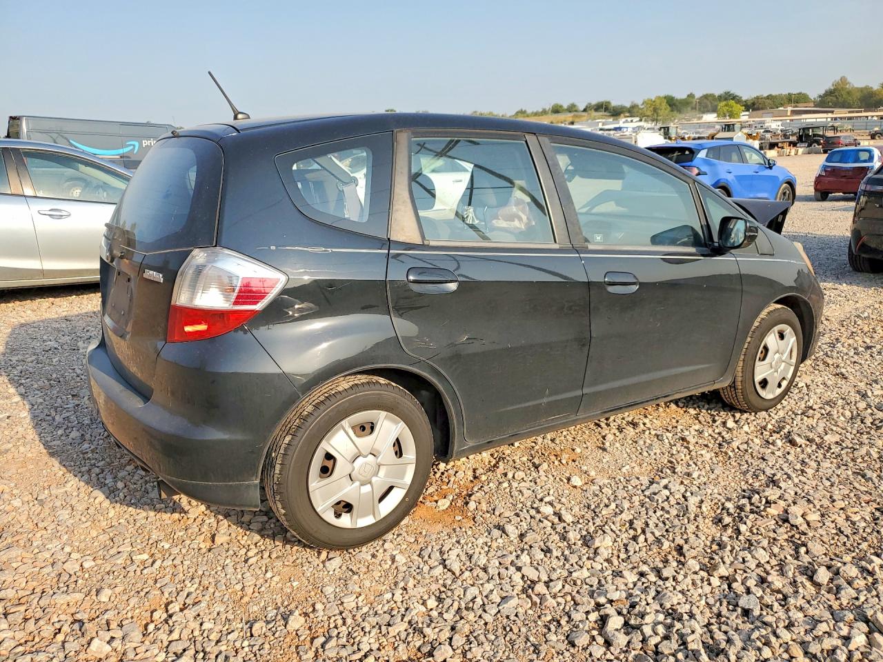 2013 Honda Fit Black vin: JHMGE8H38DC050399