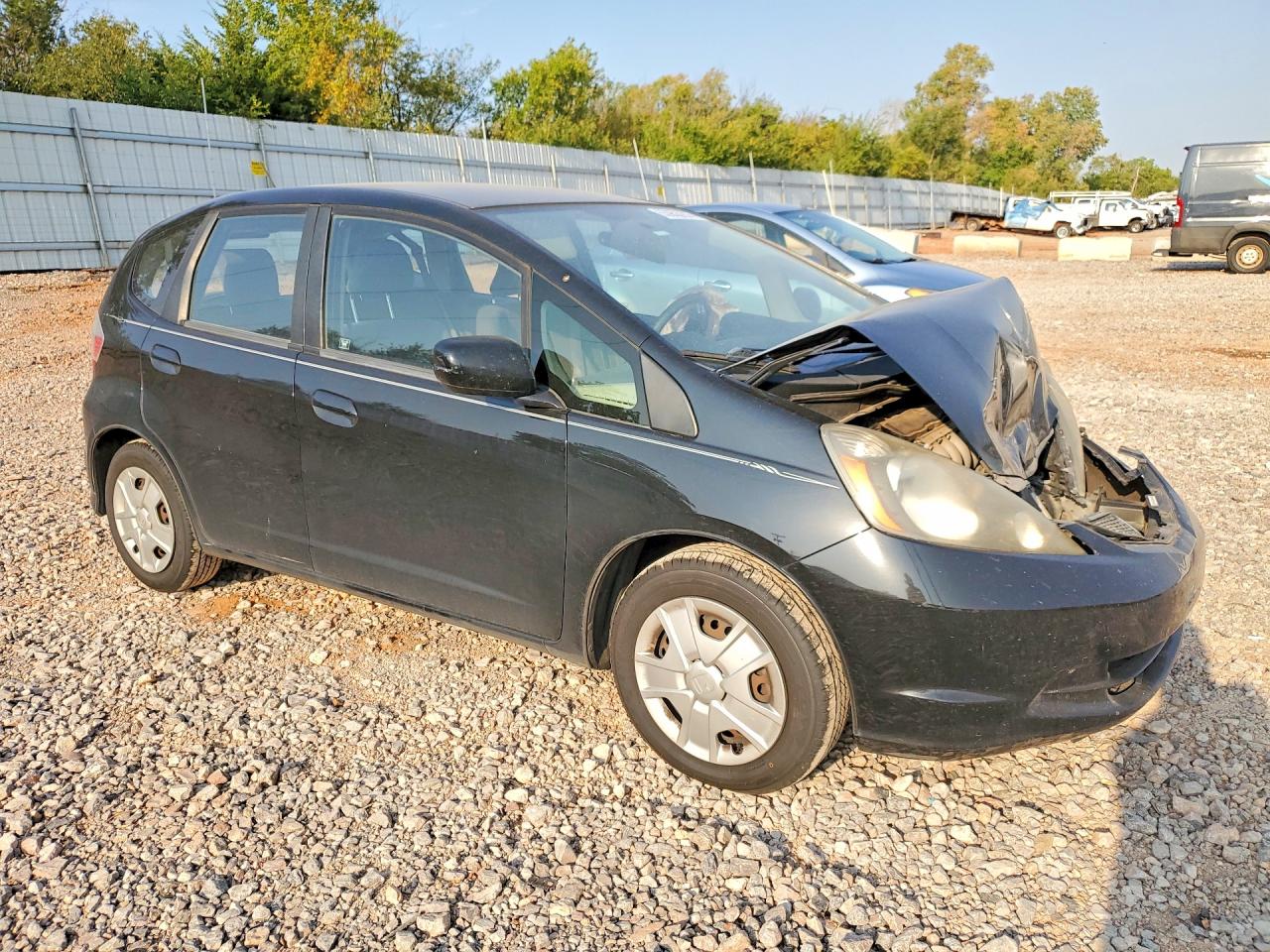 2013 Honda Fit Black vin: JHMGE8H38DC050399