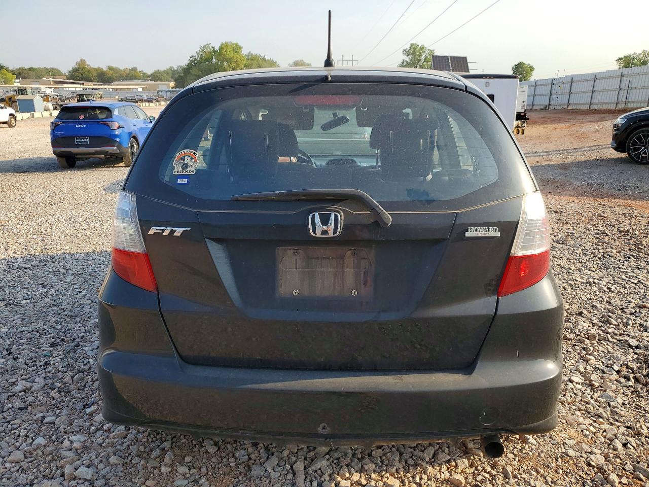 2013 Honda Fit Black vin: JHMGE8H38DC050399