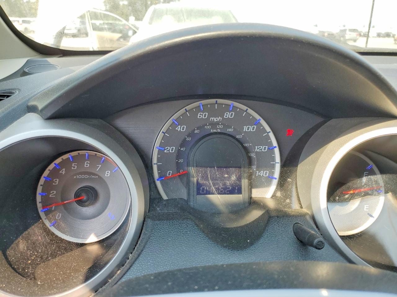 2013 Honda Fit Gray vin: JHMGE8H38DC078395