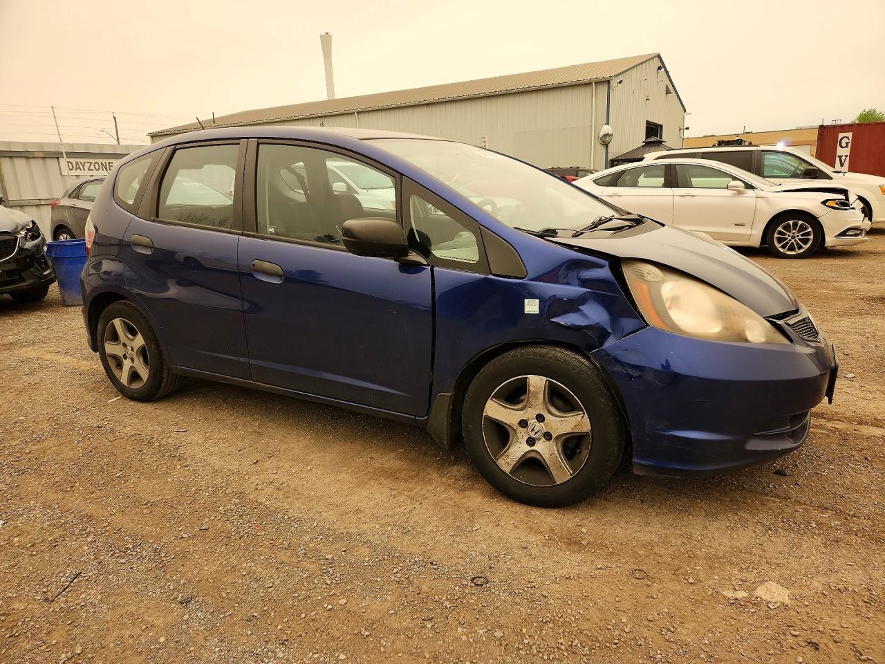 2010 Honda Fit Dx-a Синий vin: JHMGE8H39AC801571