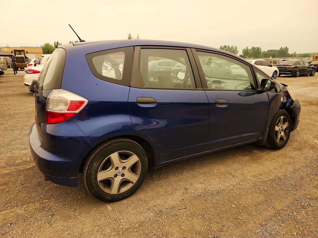 2010 Honda Fit Dx-a Синий vin: JHMGE8H39AC801571
