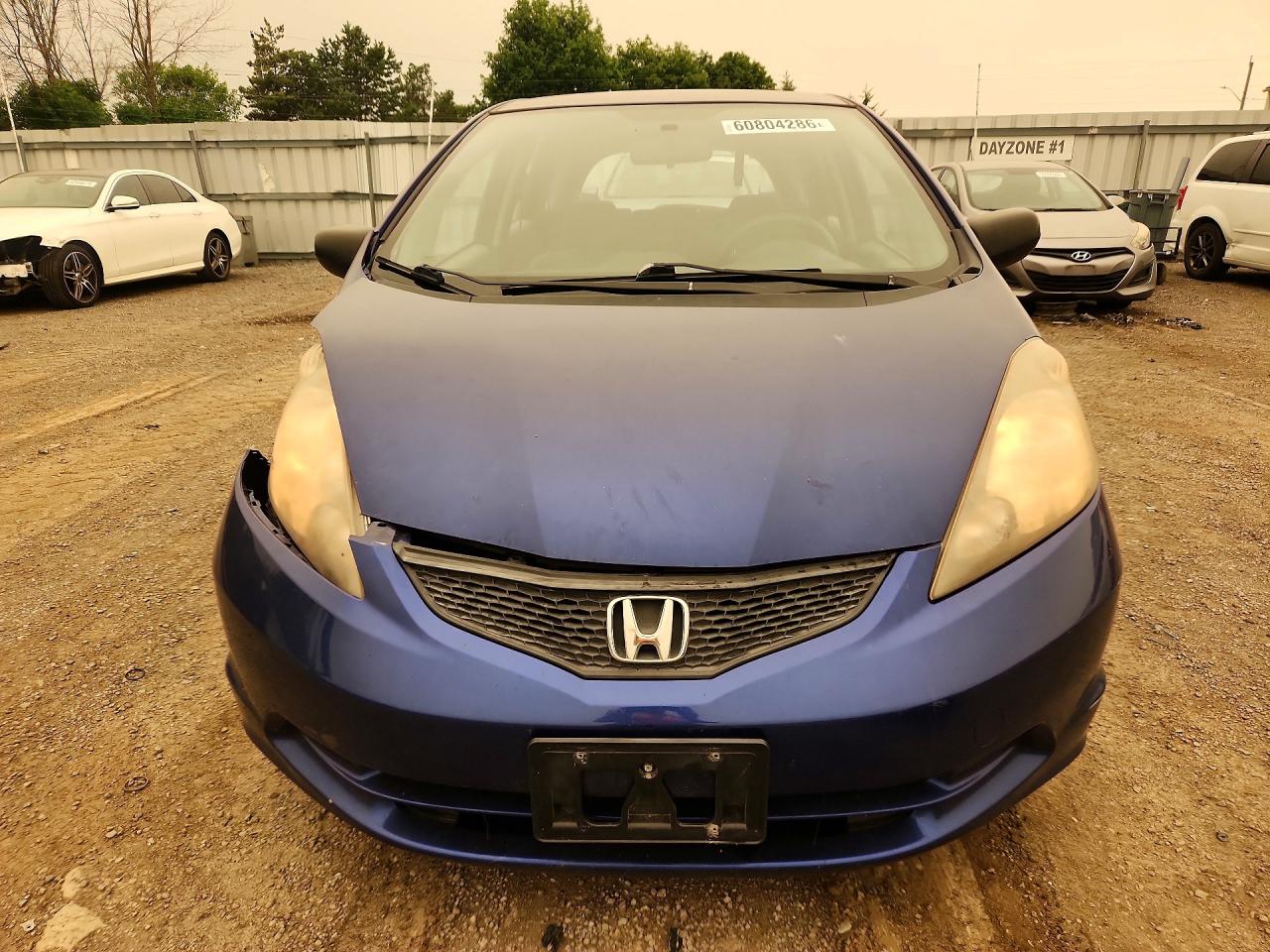 2010 Honda Fit Dx-a Синий vin: JHMGE8H39AC801571
