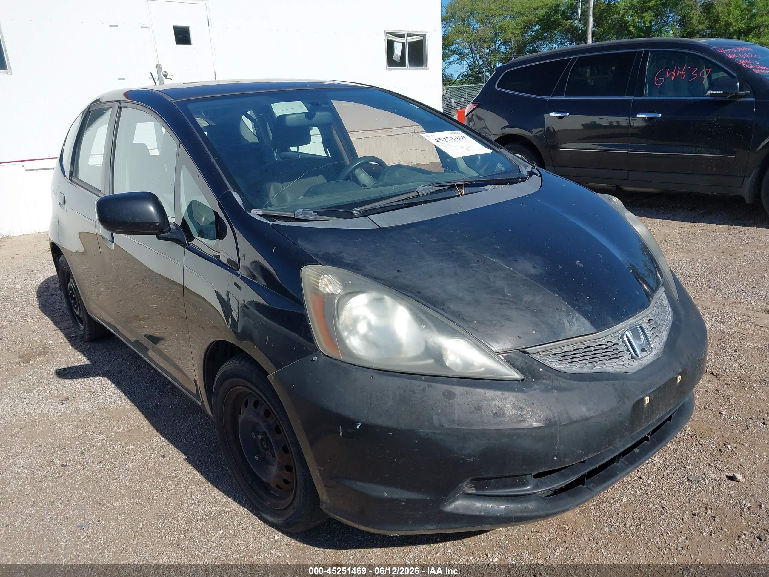 2011 Honda Fit   Black vin: JHMGE8H39BC025542