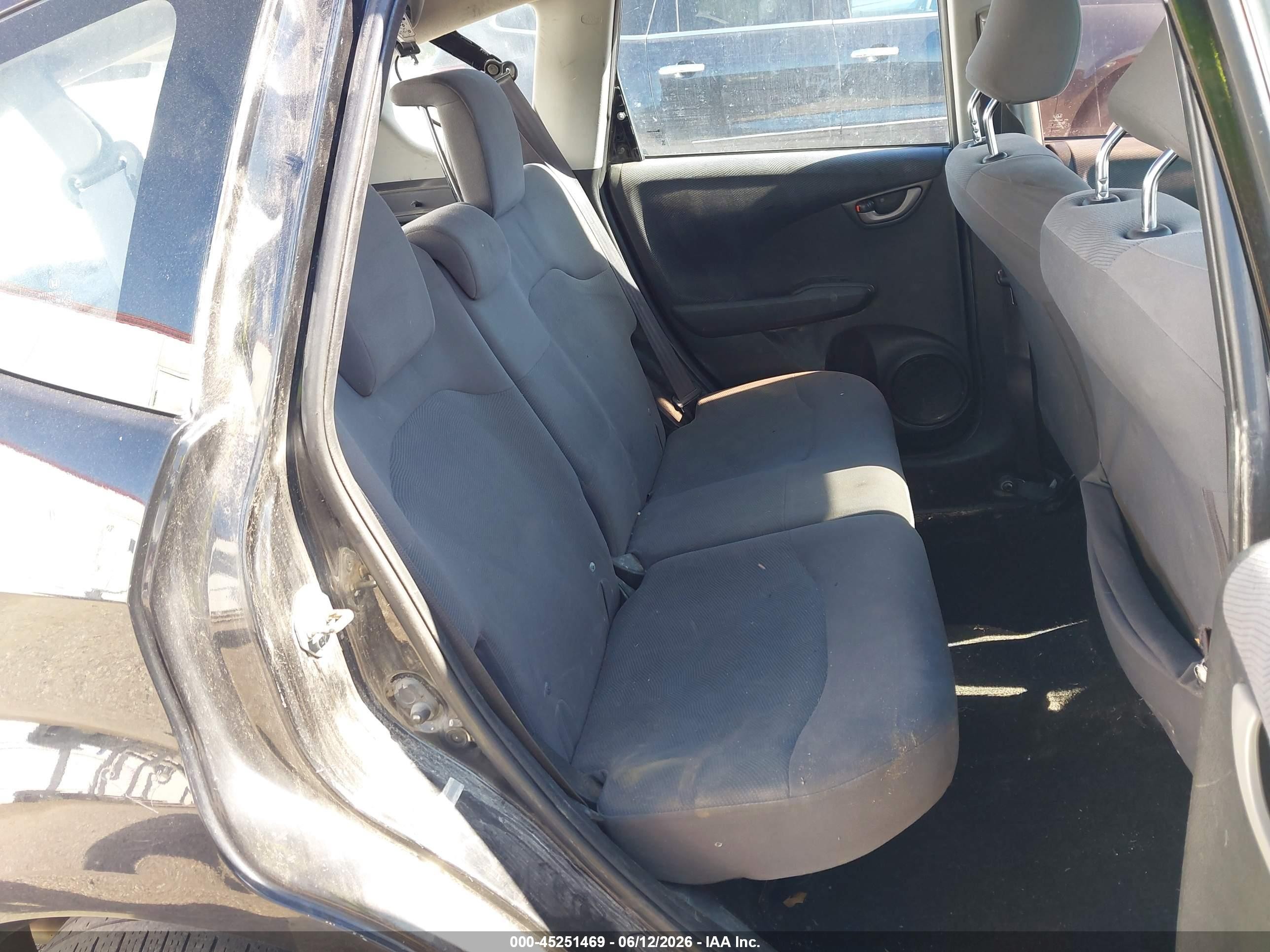 2011 Honda Fit   Black vin: JHMGE8H39BC025542
