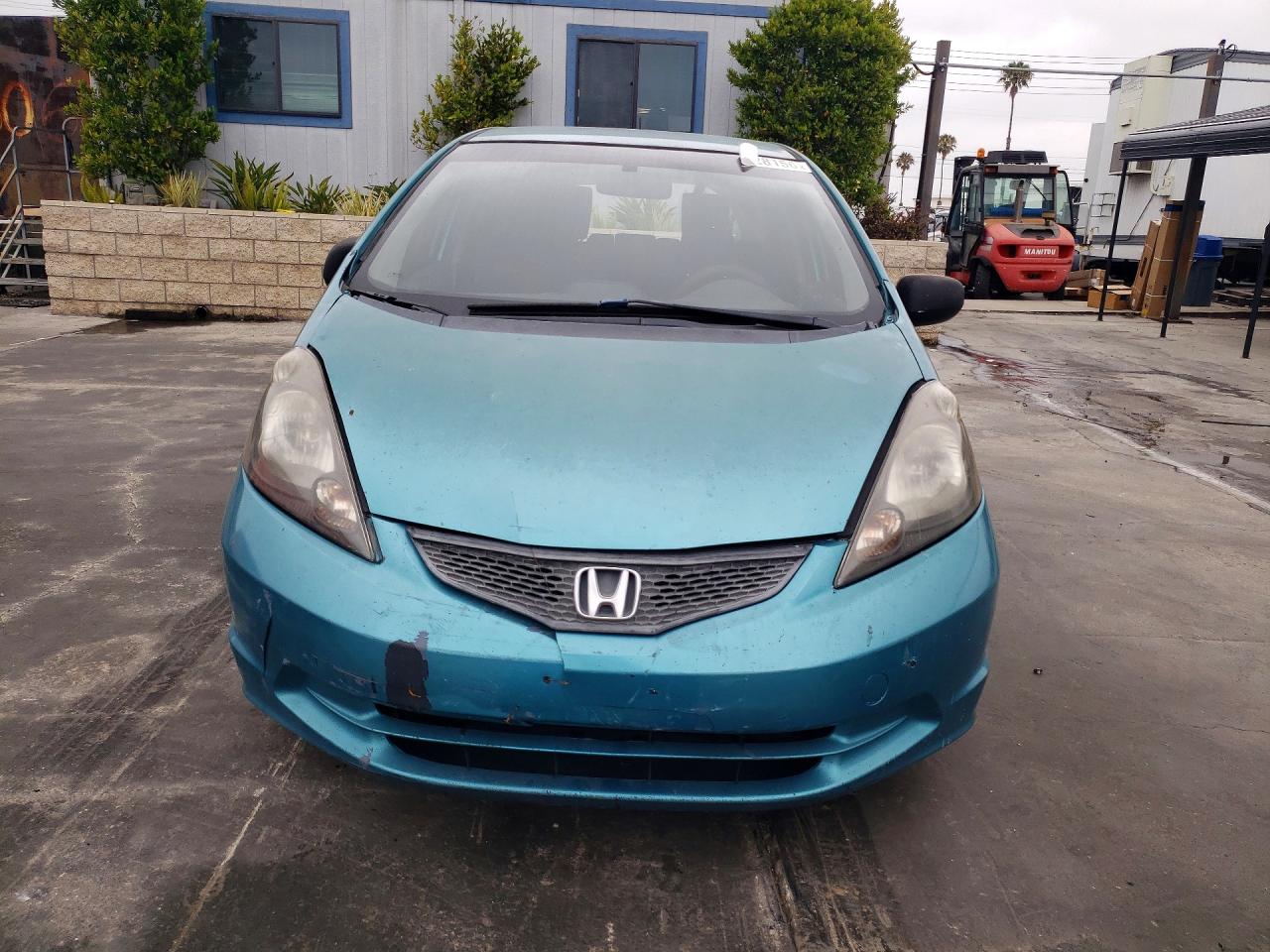 2012 Honda Fit Green vin: JHMGE8H39CC008547
