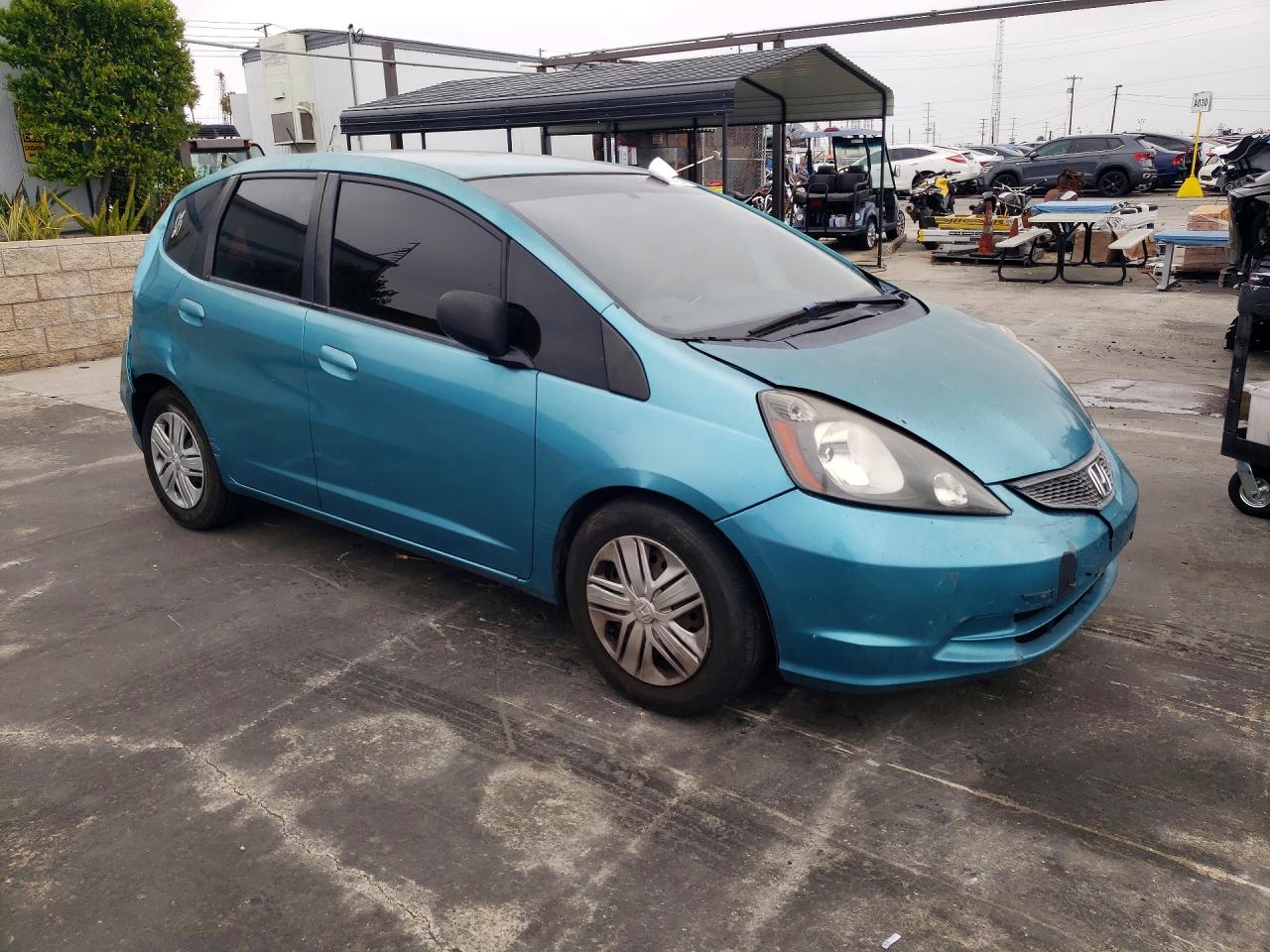 2012 Honda Fit Green vin: JHMGE8H39CC008547