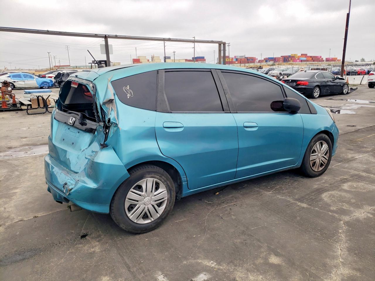 2012 Honda Fit Green vin: JHMGE8H39CC008547