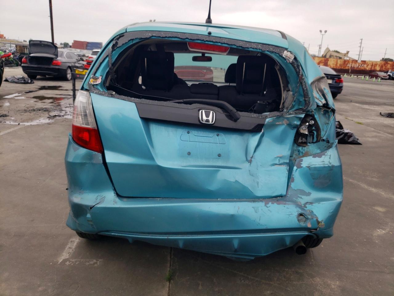 2012 Honda Fit Green vin: JHMGE8H39CC008547
