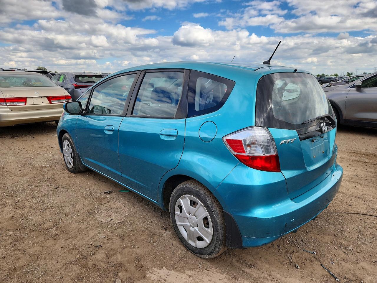 2012 Honda Fit Blue vin: JHMGE8H39CC023064