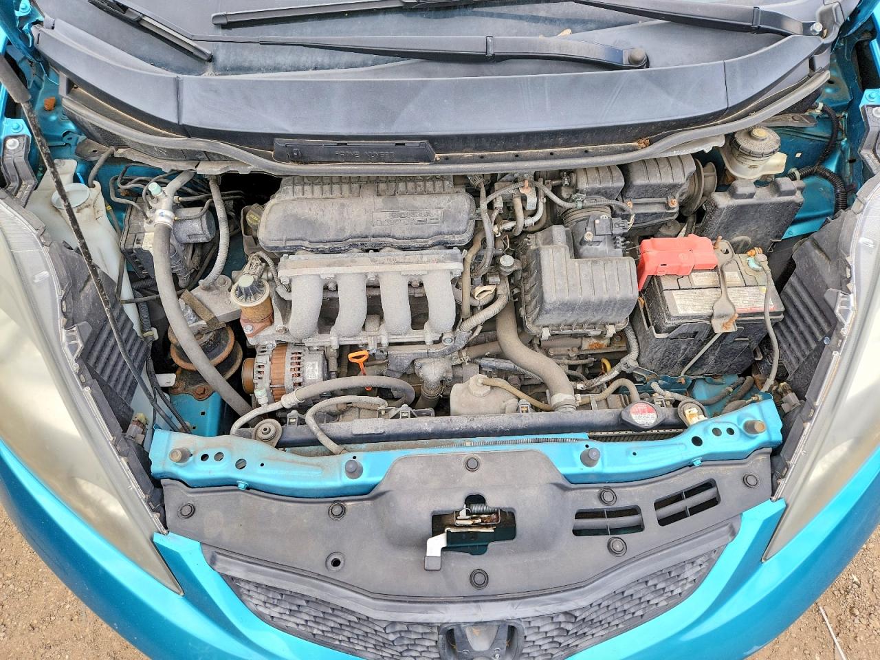 2012 Honda Fit Blue vin: JHMGE8H39CC023064