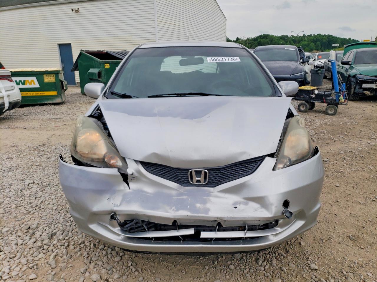 2012 Honda Fit Серебряный vin: JHMGE8H39CC023503