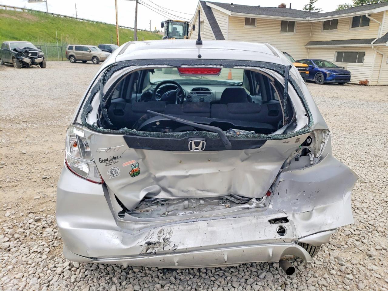2012 Honda Fit Серебряный vin: JHMGE8H39CC023503