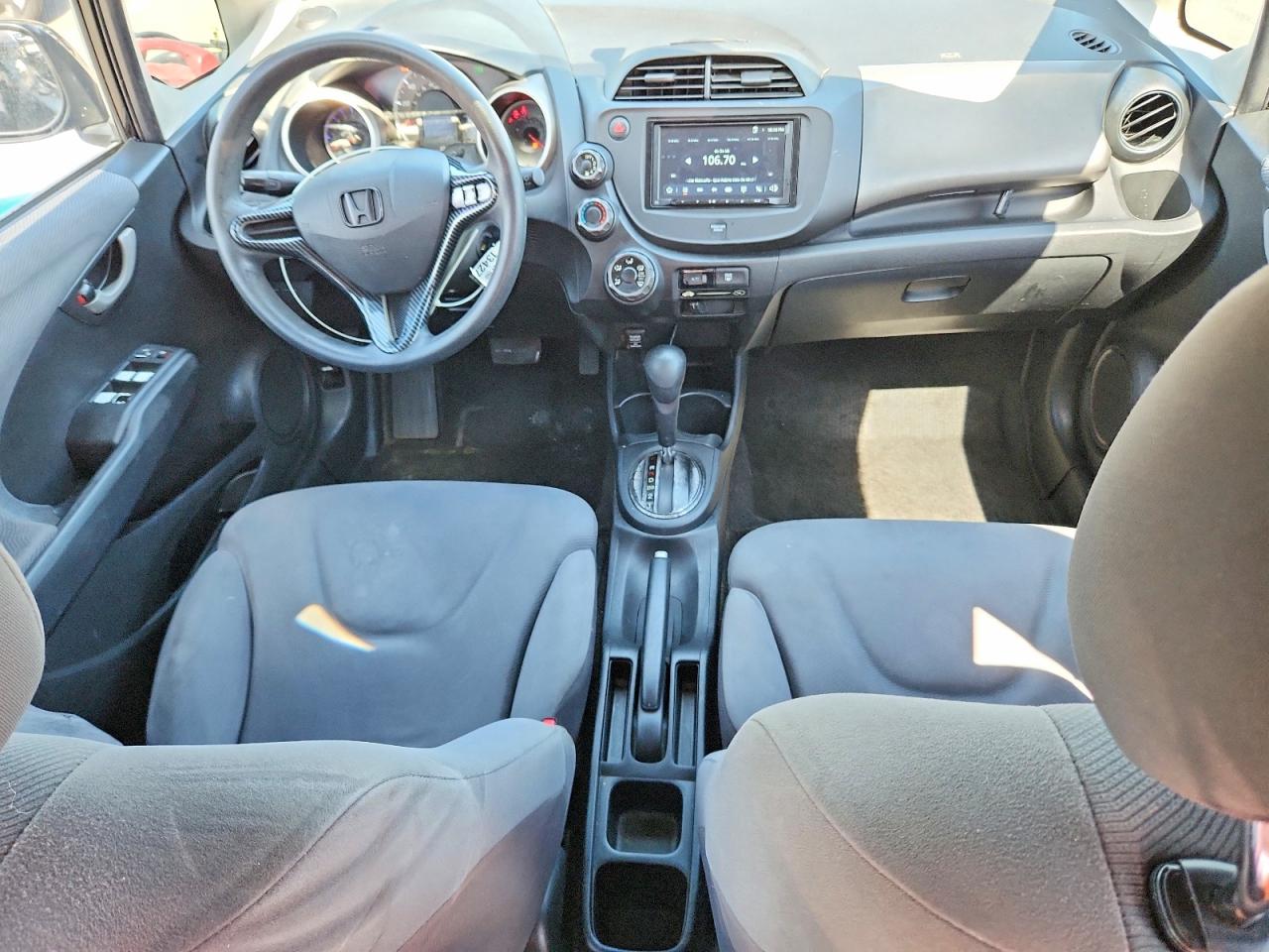 2012 Honda Fit Black vin: JHMGE8H39CC027065