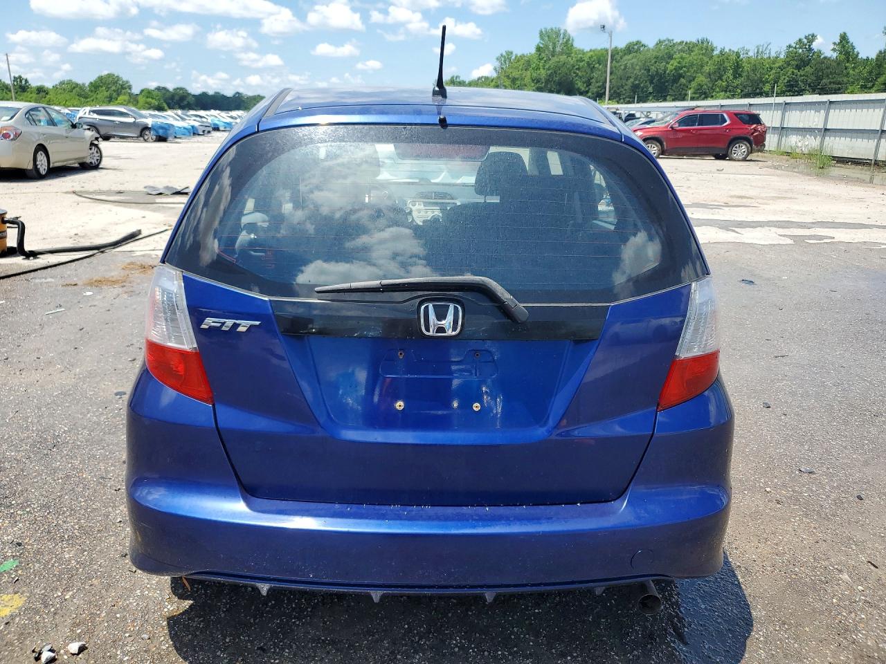 2012 Honda Fit Blue vin: JHMGE8H39CC030029