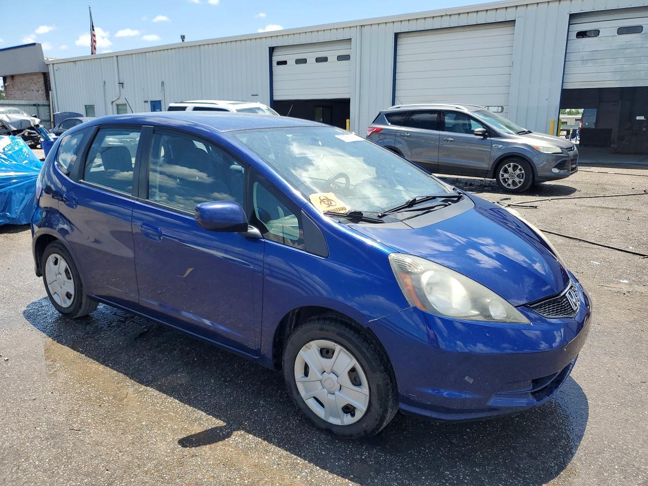 2012 Honda Fit Blue vin: JHMGE8H39CC030029
