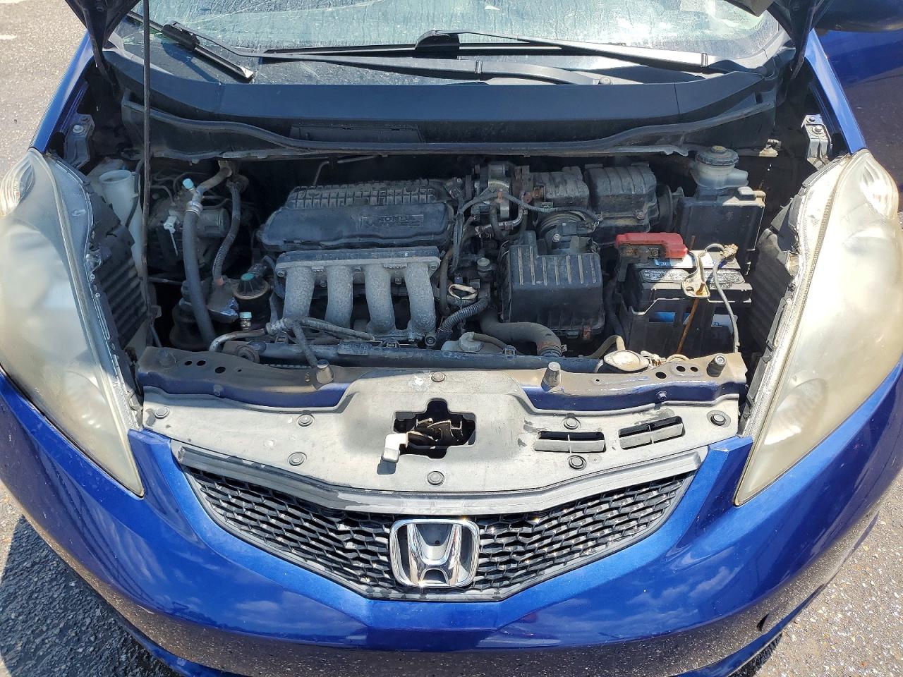 2012 Honda Fit Blue vin: JHMGE8H39CC030029