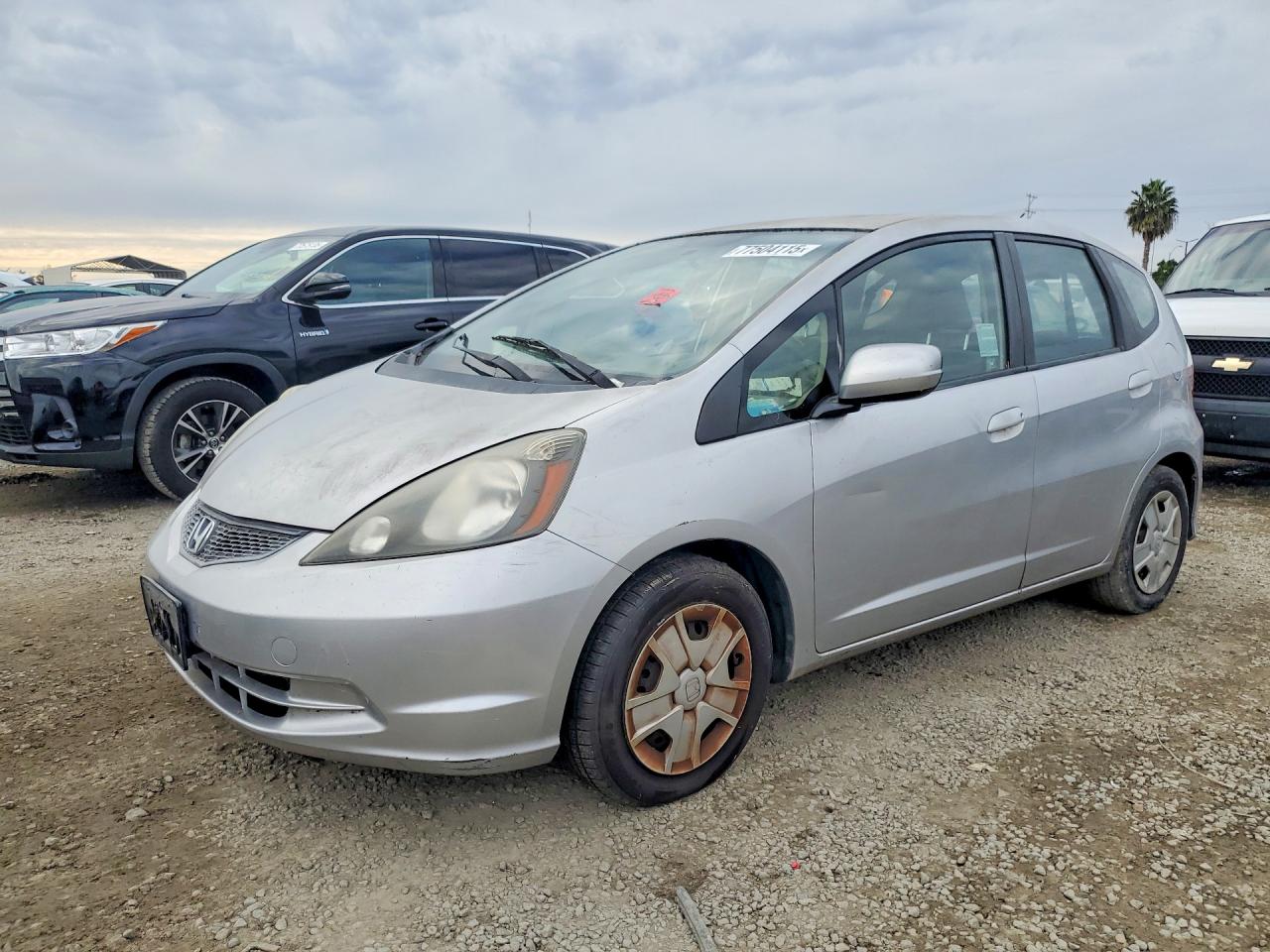 2012 Honda Fit Gray vin: JHMGE8H39CS000793