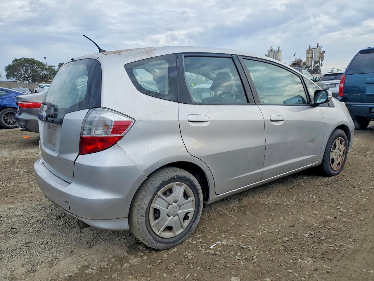 2012 Honda Fit Gray vin: JHMGE8H39CS000793