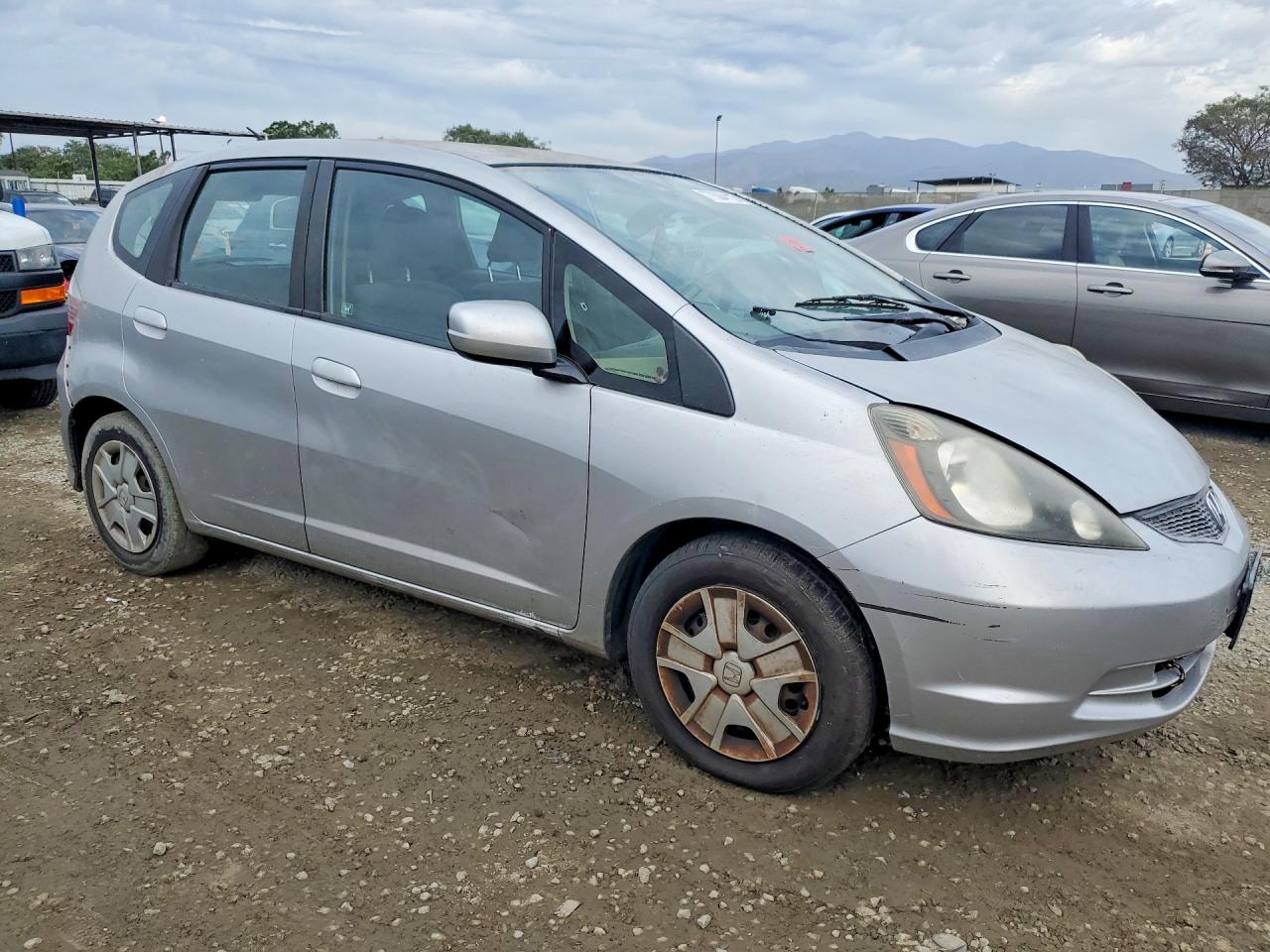 2012 Honda Fit Gray vin: JHMGE8H39CS000793