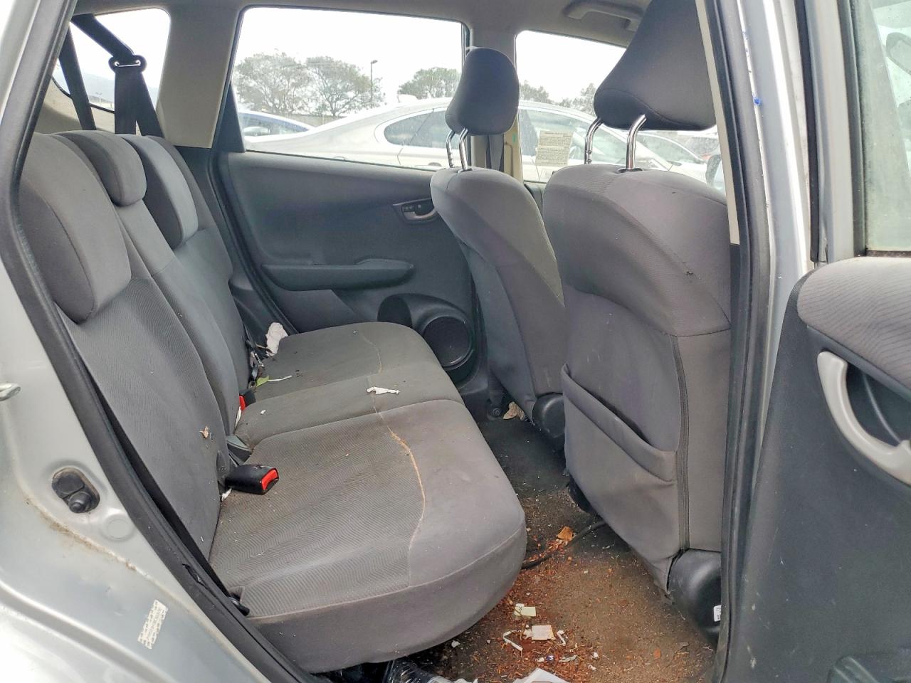 2012 Honda Fit Gray vin: JHMGE8H39CS000793