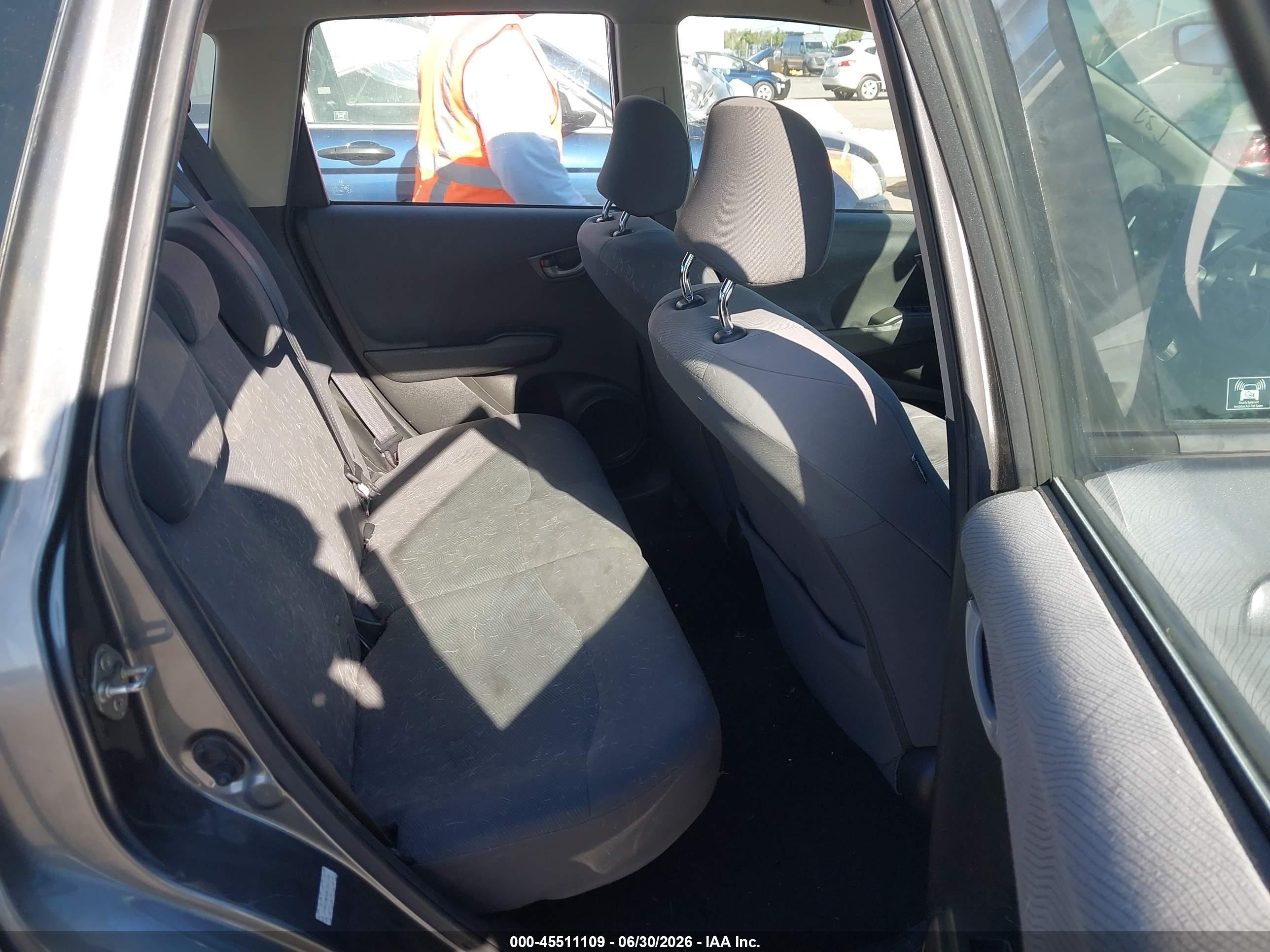 2012 Honda Fit   Серый vin: JHMGE8H39CS001295