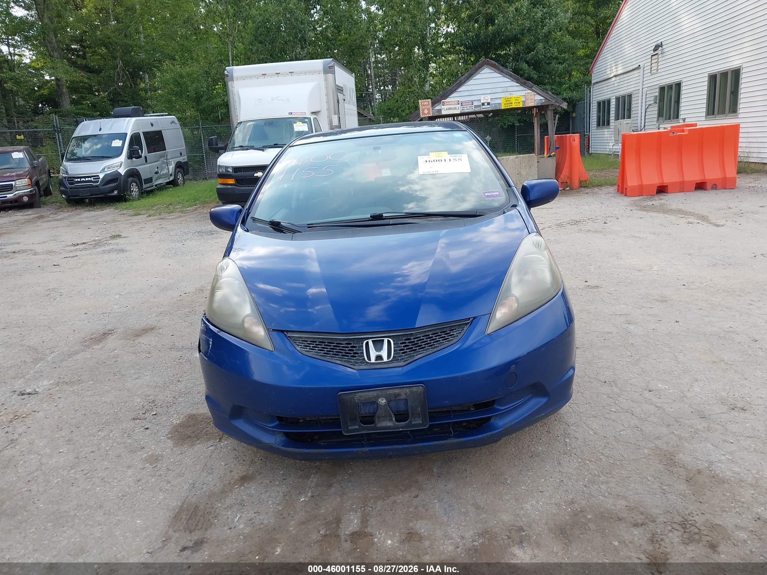2013 Honda Fit   Синий vin: JHMGE8H39DC028377