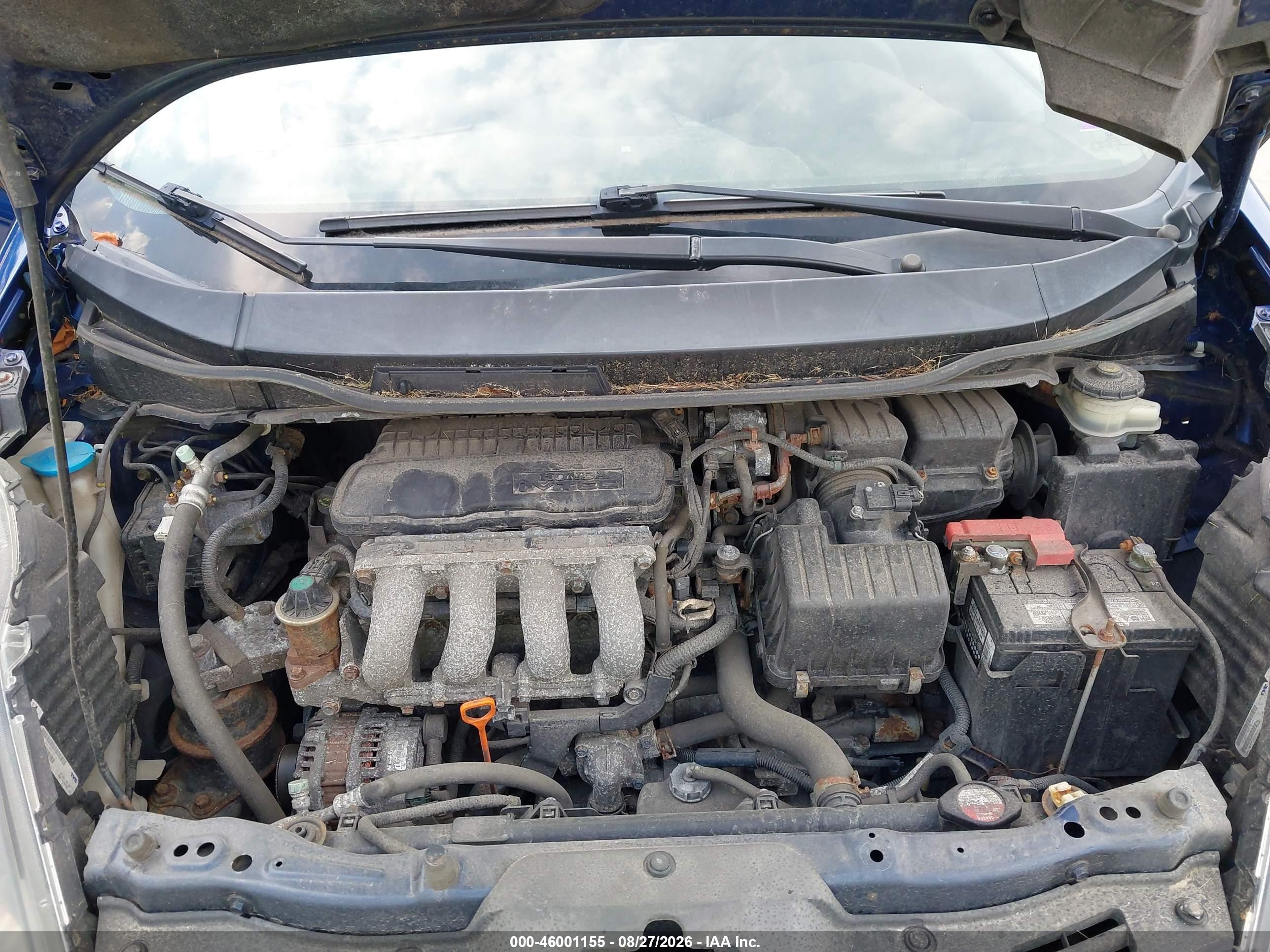 2013 Honda Fit   Синий vin: JHMGE8H39DC028377