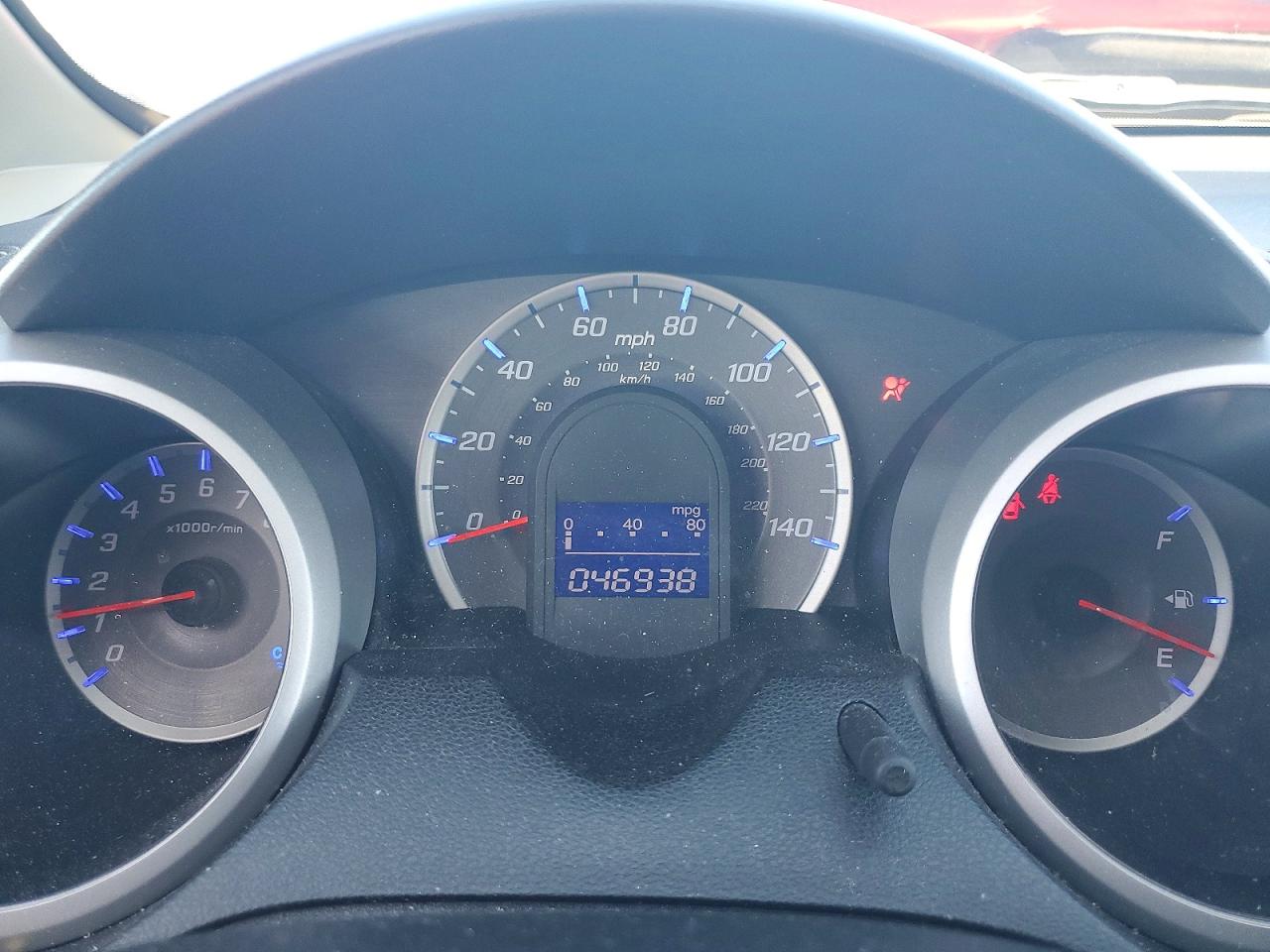 2013 Honda Fit Красный vin: JHMGE8H39DC041694