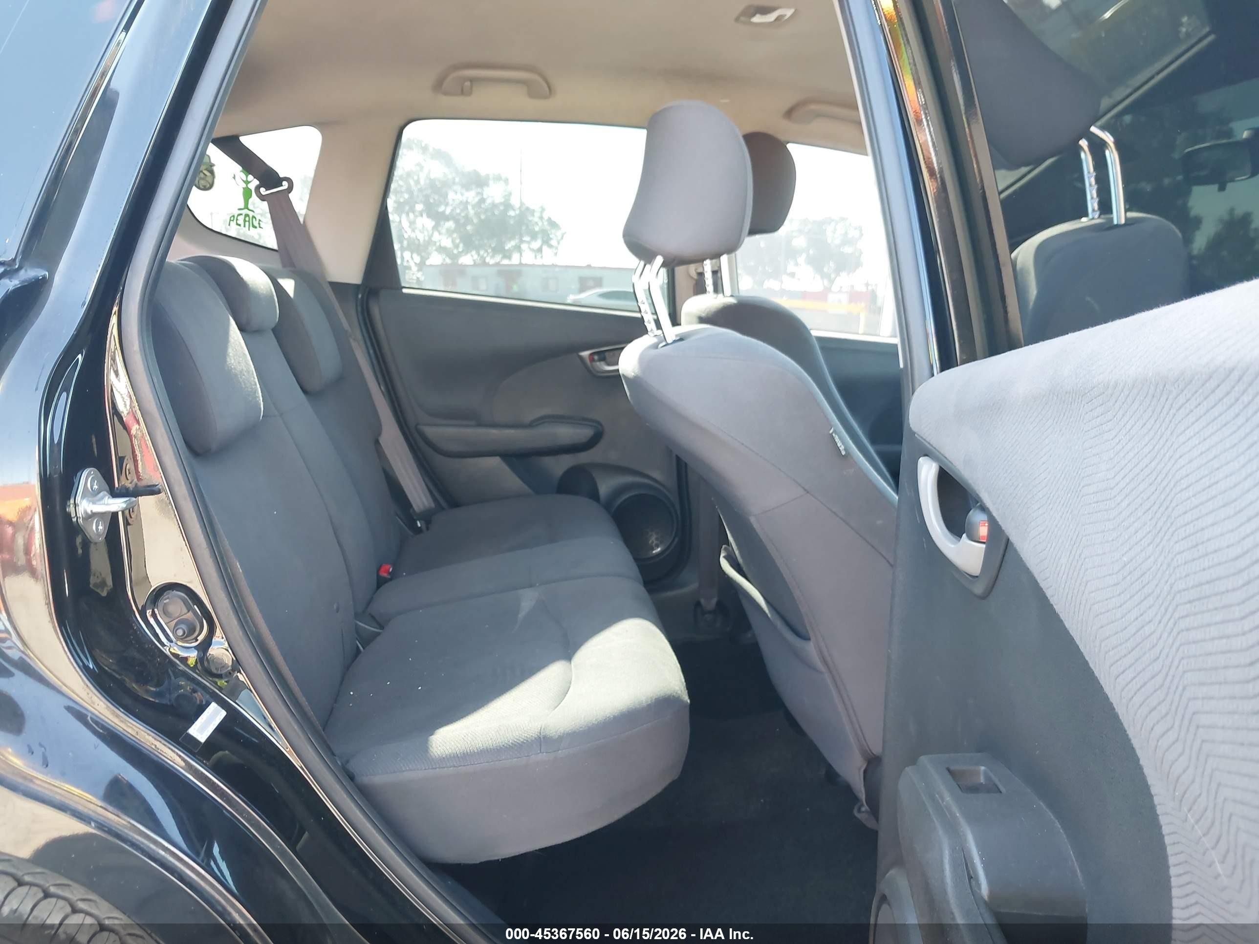 2013 Honda Fit   Black vin: JHMGE8H39DC065218