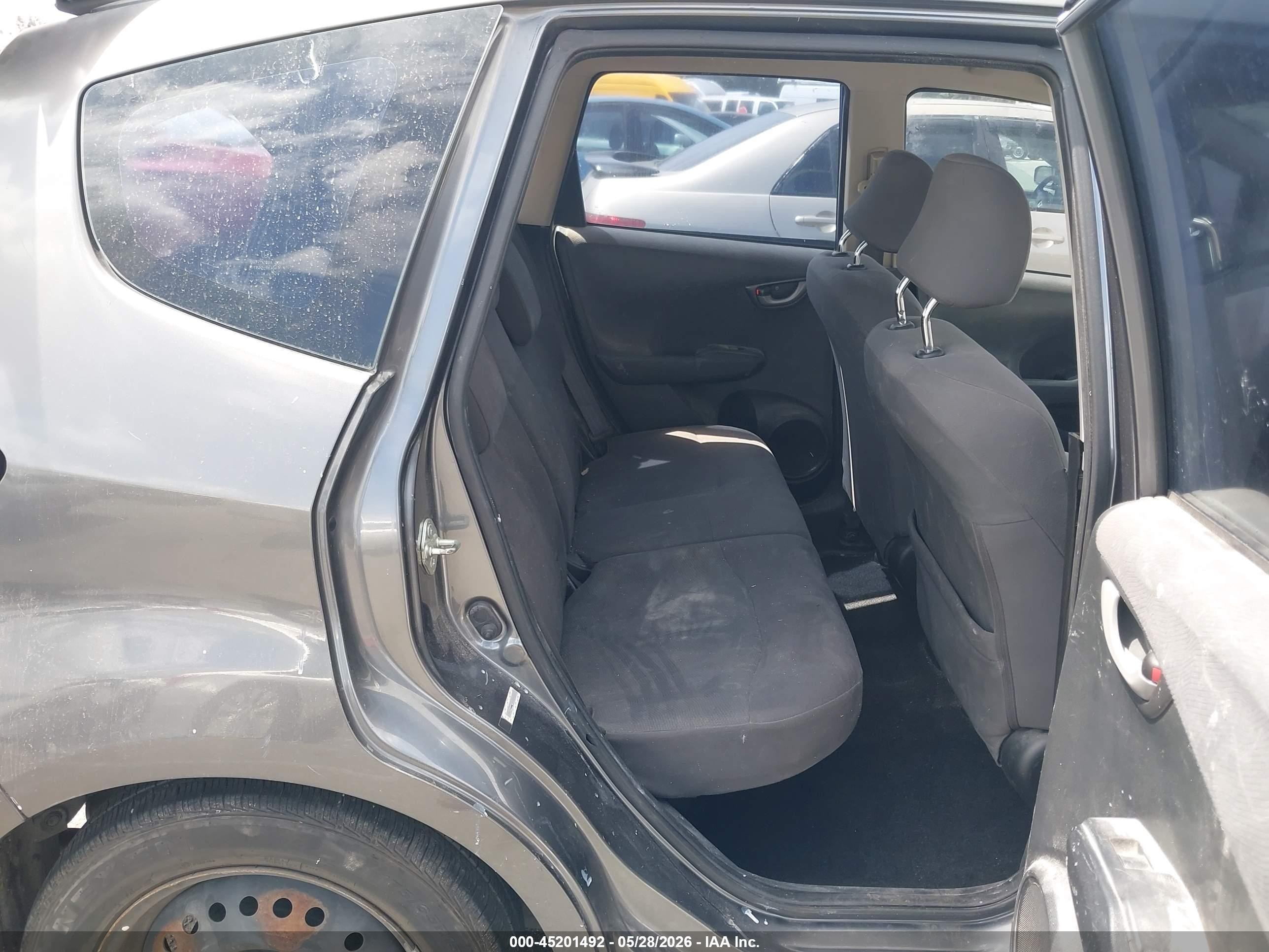 2013 Honda Fit   Black vin: JHMGE8H39DC065512
