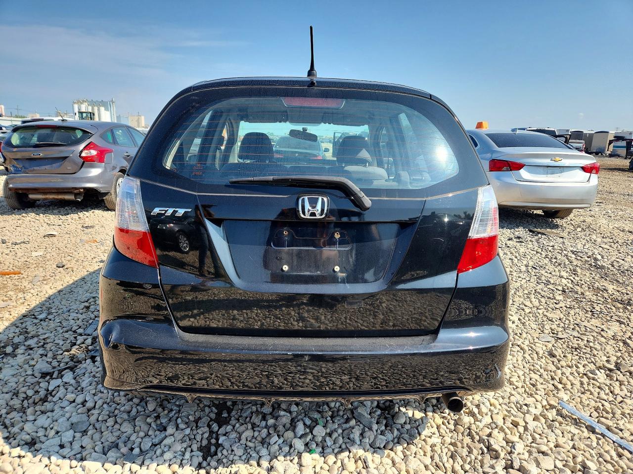2013 Honda Fit Black vin: JHMGE8H39DC067308