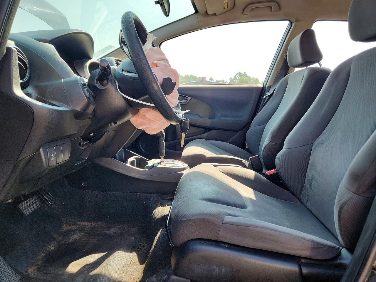 2013 Honda Fit Black vin: JHMGE8H39DC067308