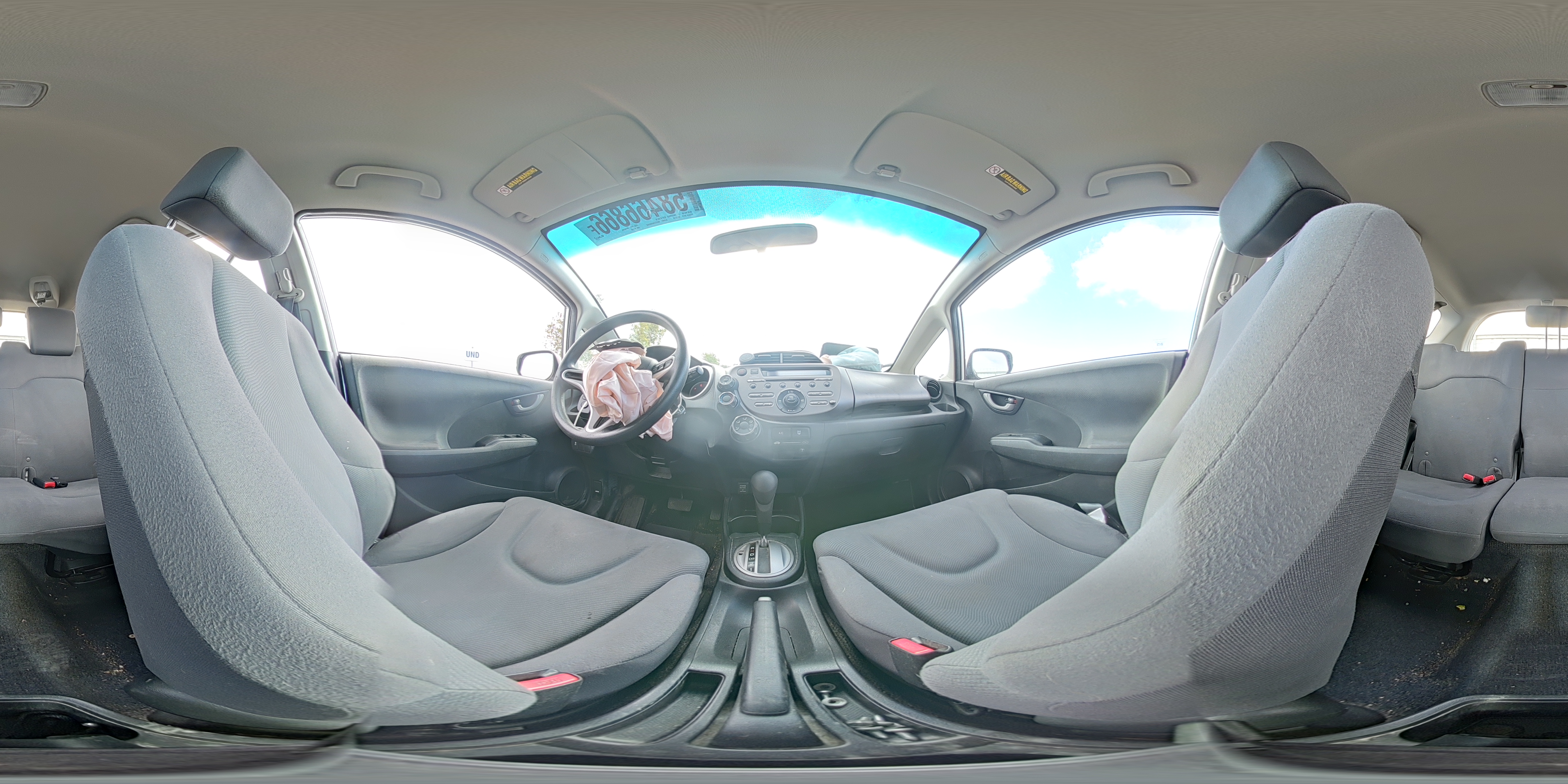 2013 Honda Fit Silver vin: JHMGE8H39DC072959