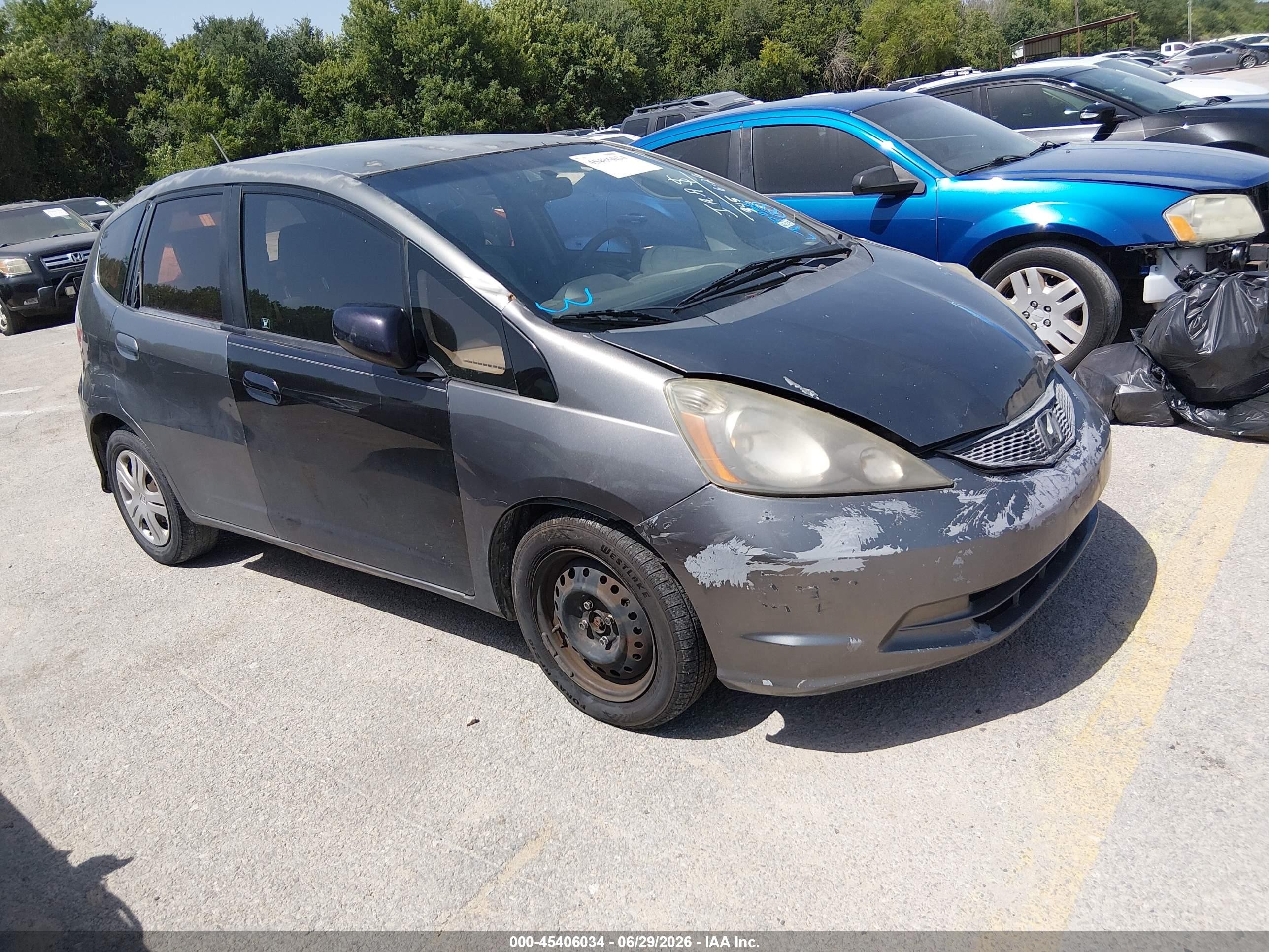 2011 Honda Fit   Gray vin: JHMGE8H3XBS002955