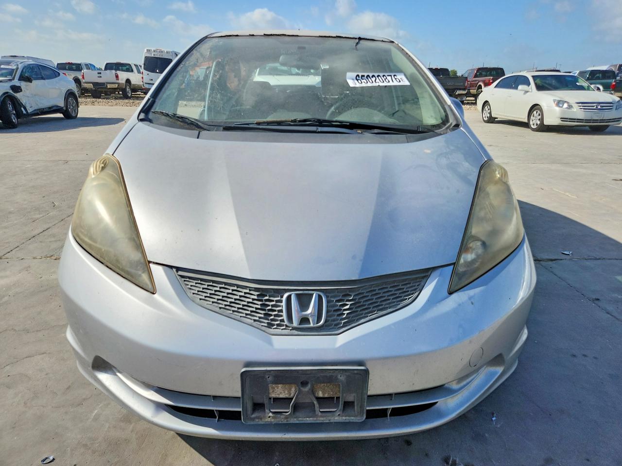 2012 Honda Fit Silver vin: JHMGE8H3XCC040813