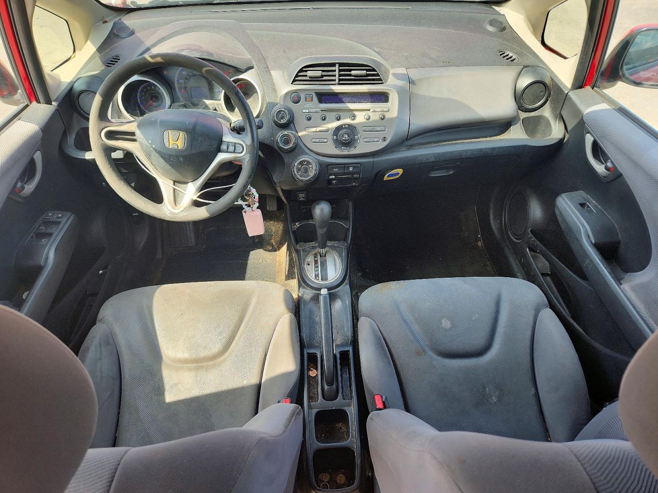 2012 Honda Fit Red vin: JHMGE8H3XCS005081