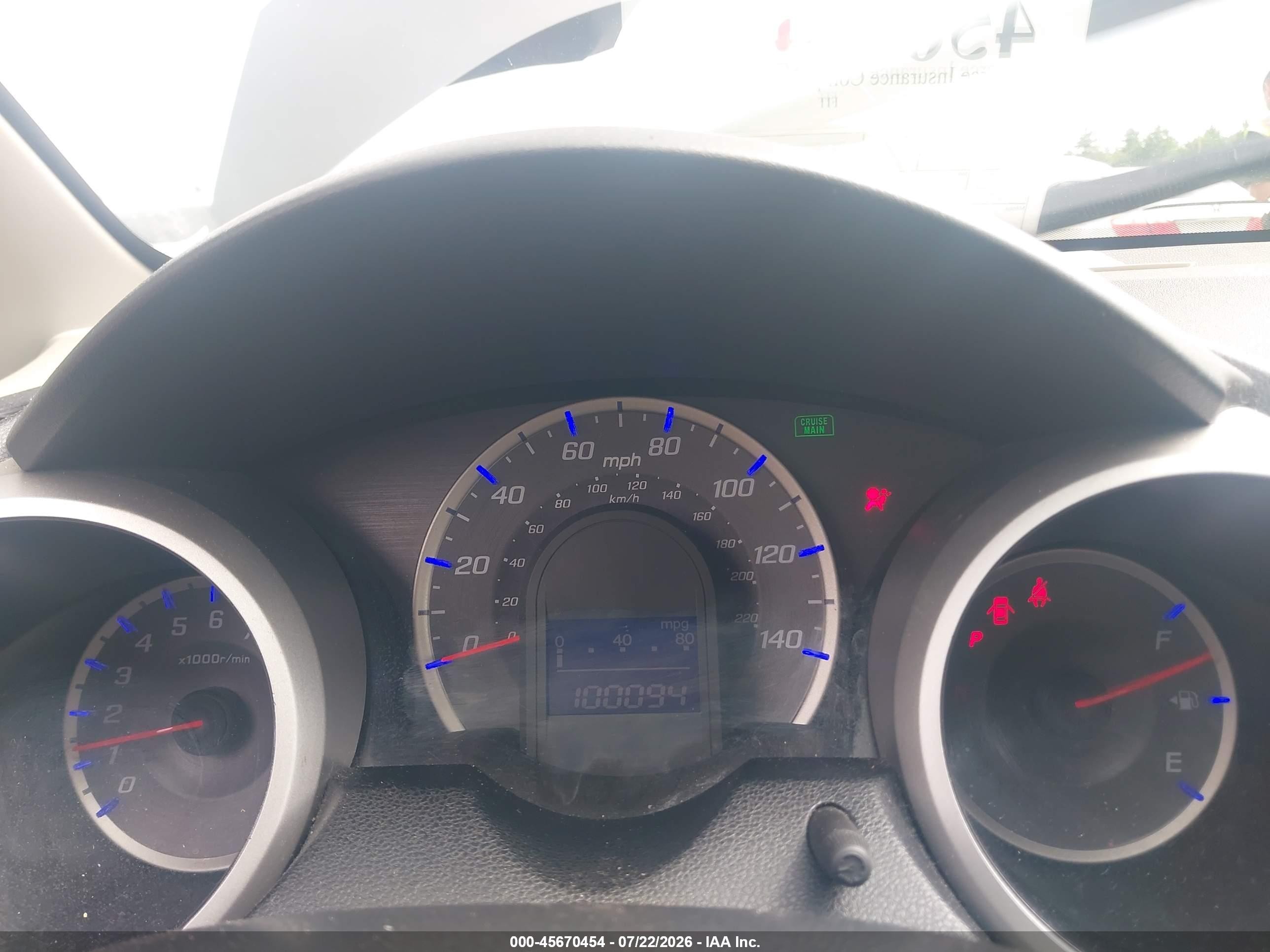 2013 Honda Fit Серый vin: JHMGE8H3XDC006873