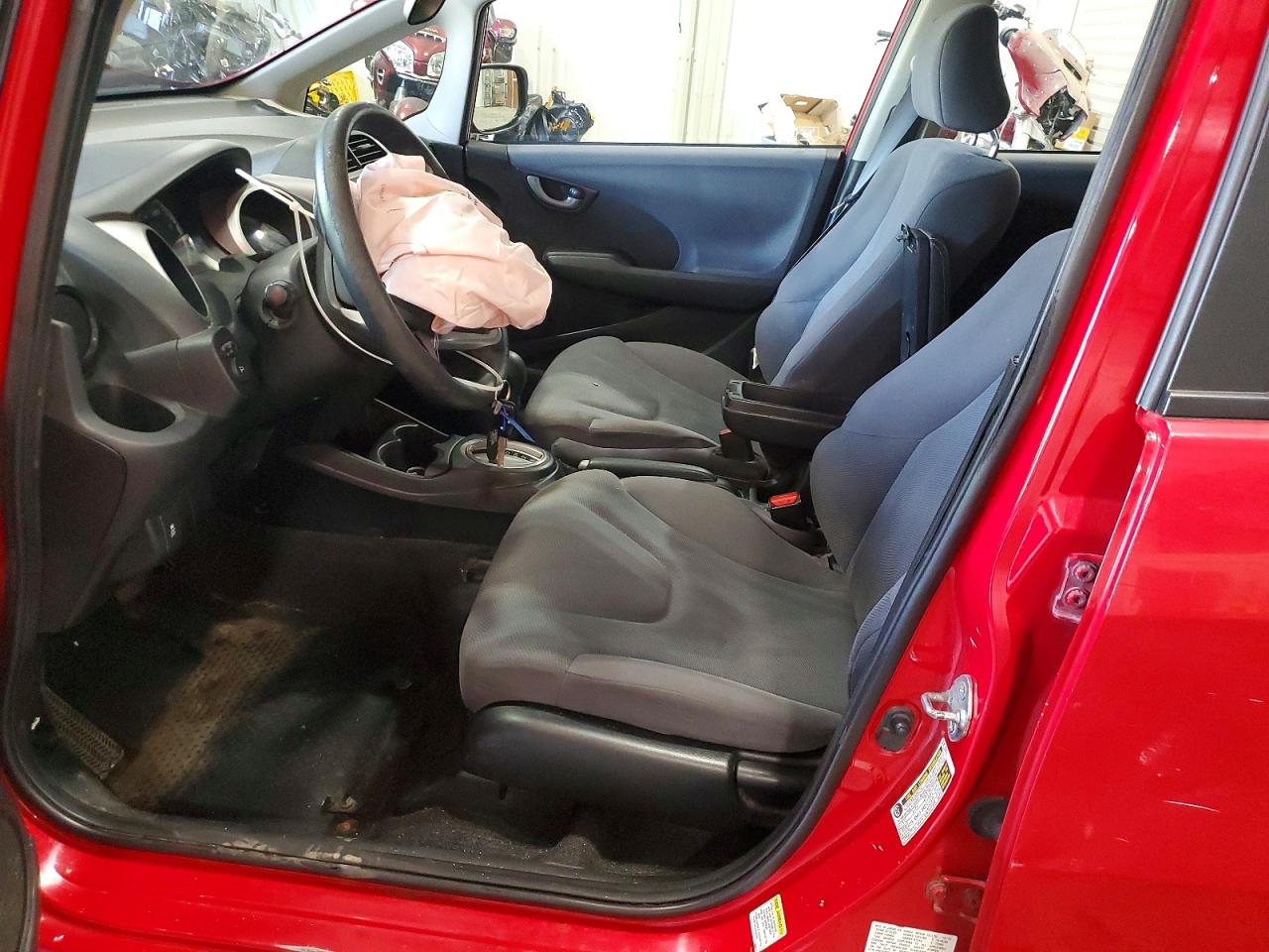 2013 Honda Fit Red vin: JHMGE8H3XDC023821