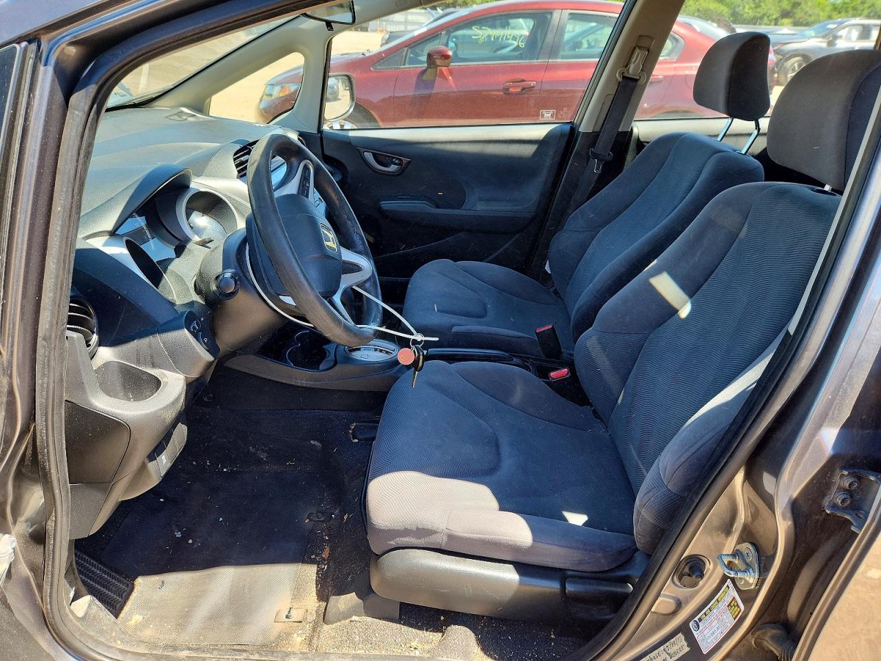2013 Honda Fit Charcoal vin: JHMGE8H3XDC025777