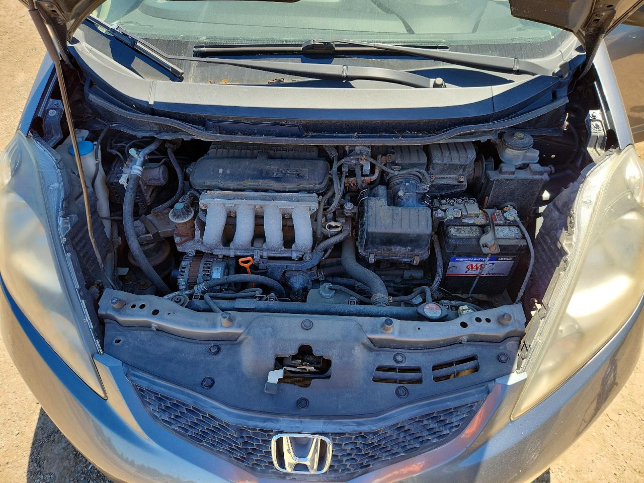 2013 Honda Fit Charcoal vin: JHMGE8H3XDC025777
