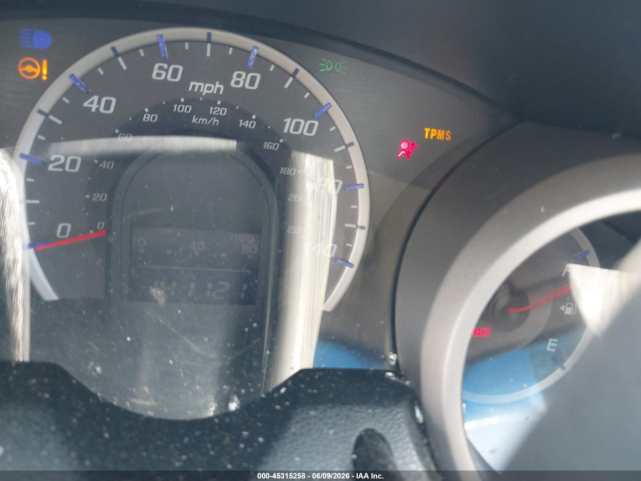 2013 Honda Fit   Blue vin: JHMGE8H3XDC053367